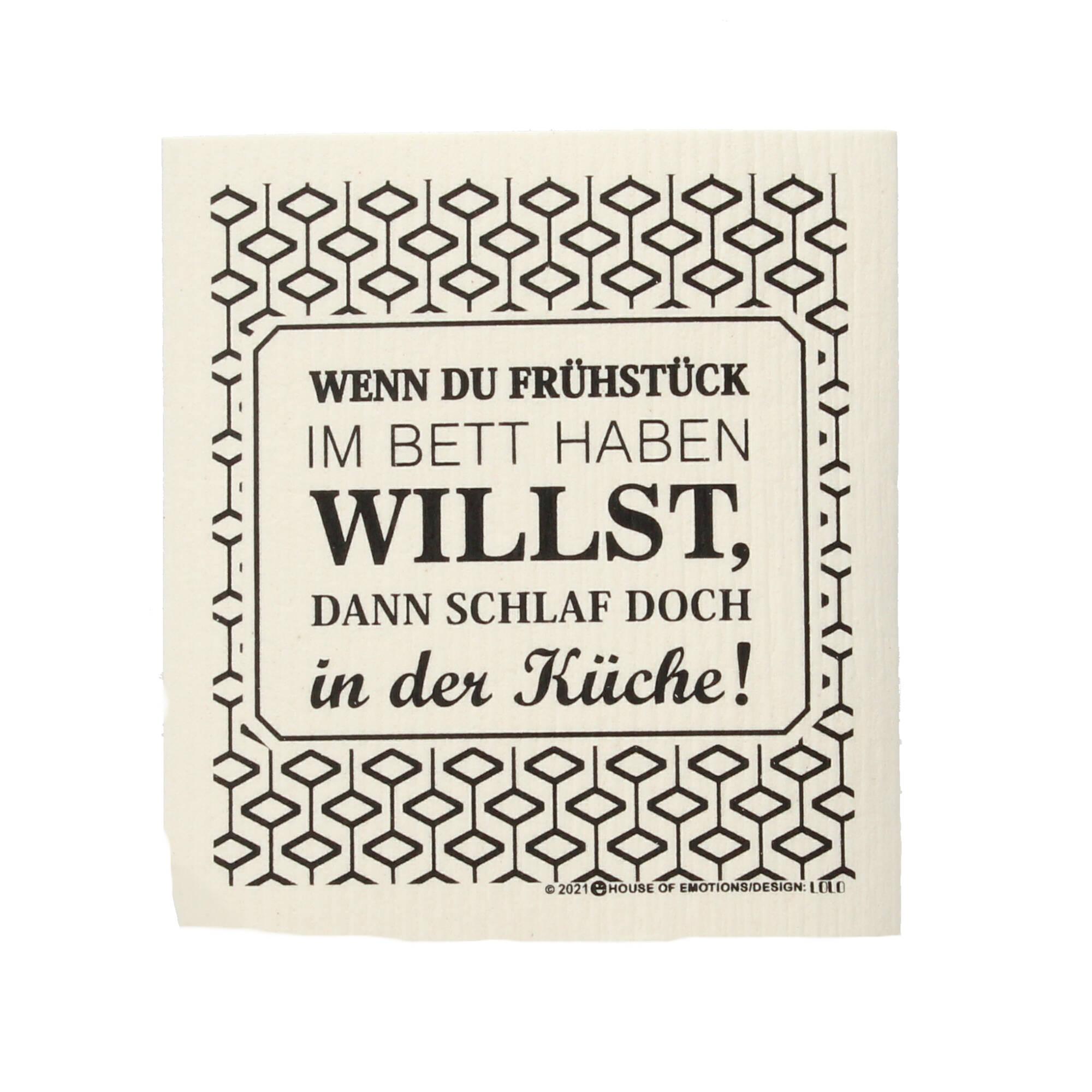 House of Emotions Spüllappen Frühstück