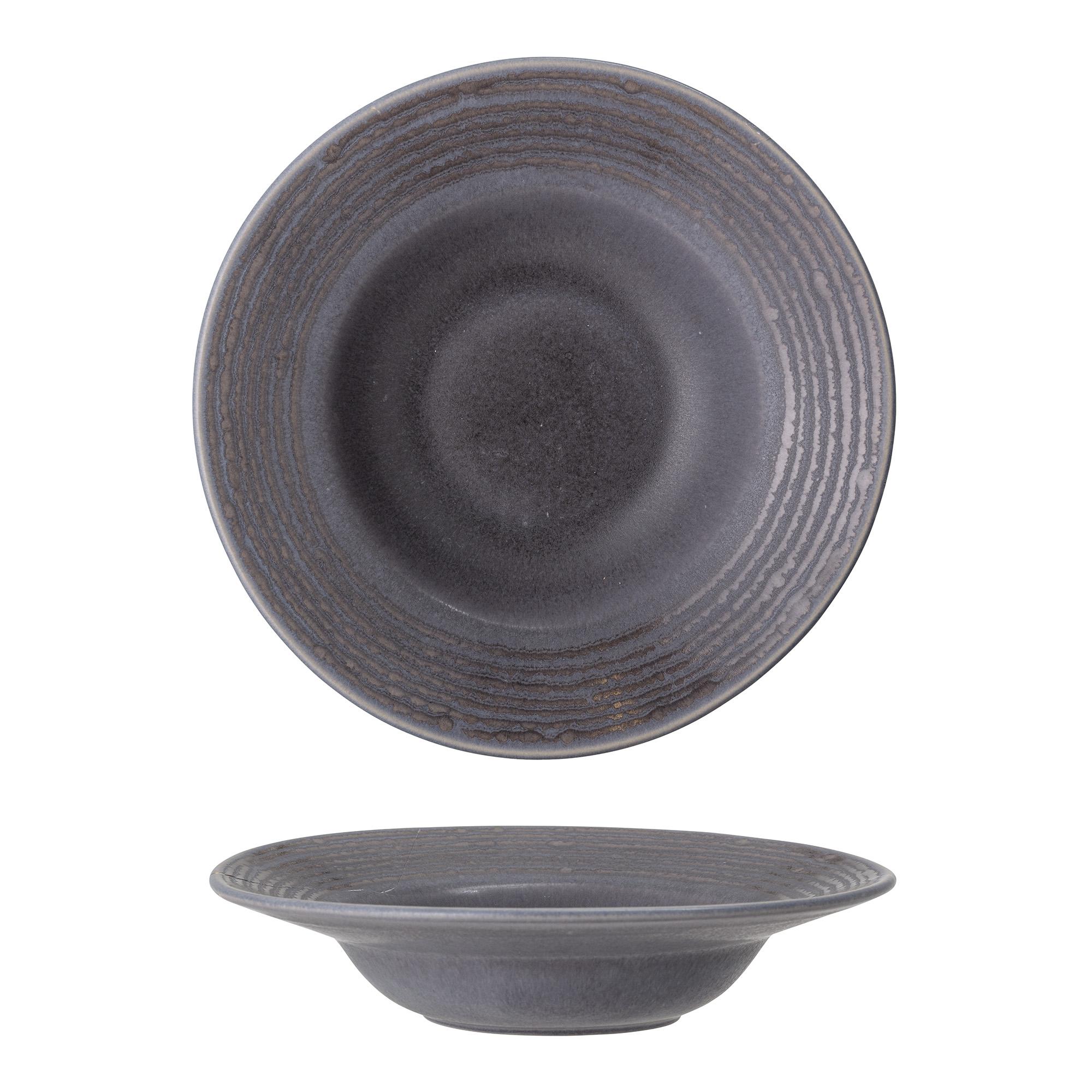 Bloomingville Raben Pastateller 29,5cm grau Bloomingville Raben Pastateller 29,5cm grau