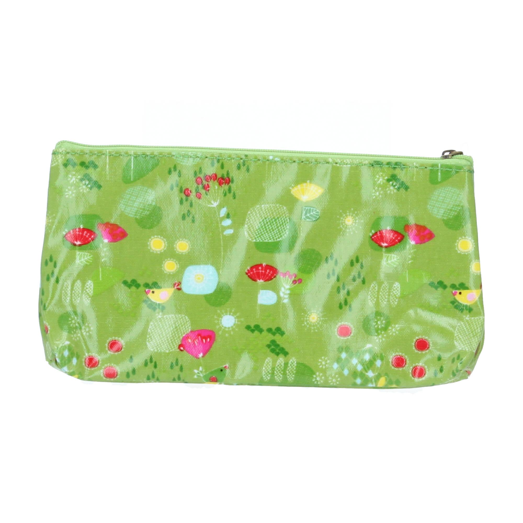 Wendekreis Kosmetiktäschchen Early Bird 10x20 cm grün
