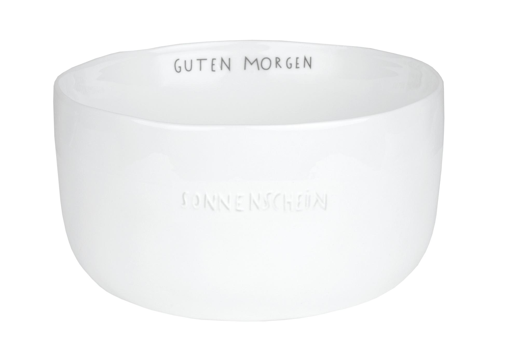 räder Schale Guten Morgen Sonnenschein Porzellan weiß 0016527 räder Schale Guten Morgen Sonnenschein Porzellan weiß 0016527