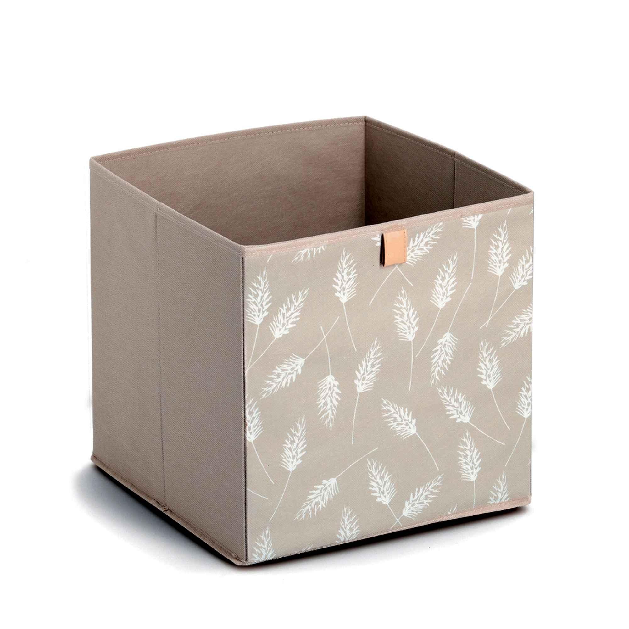 Zeller Aufbewahrungsbox Pampasgrass Vlies braun 32x32x32 14538