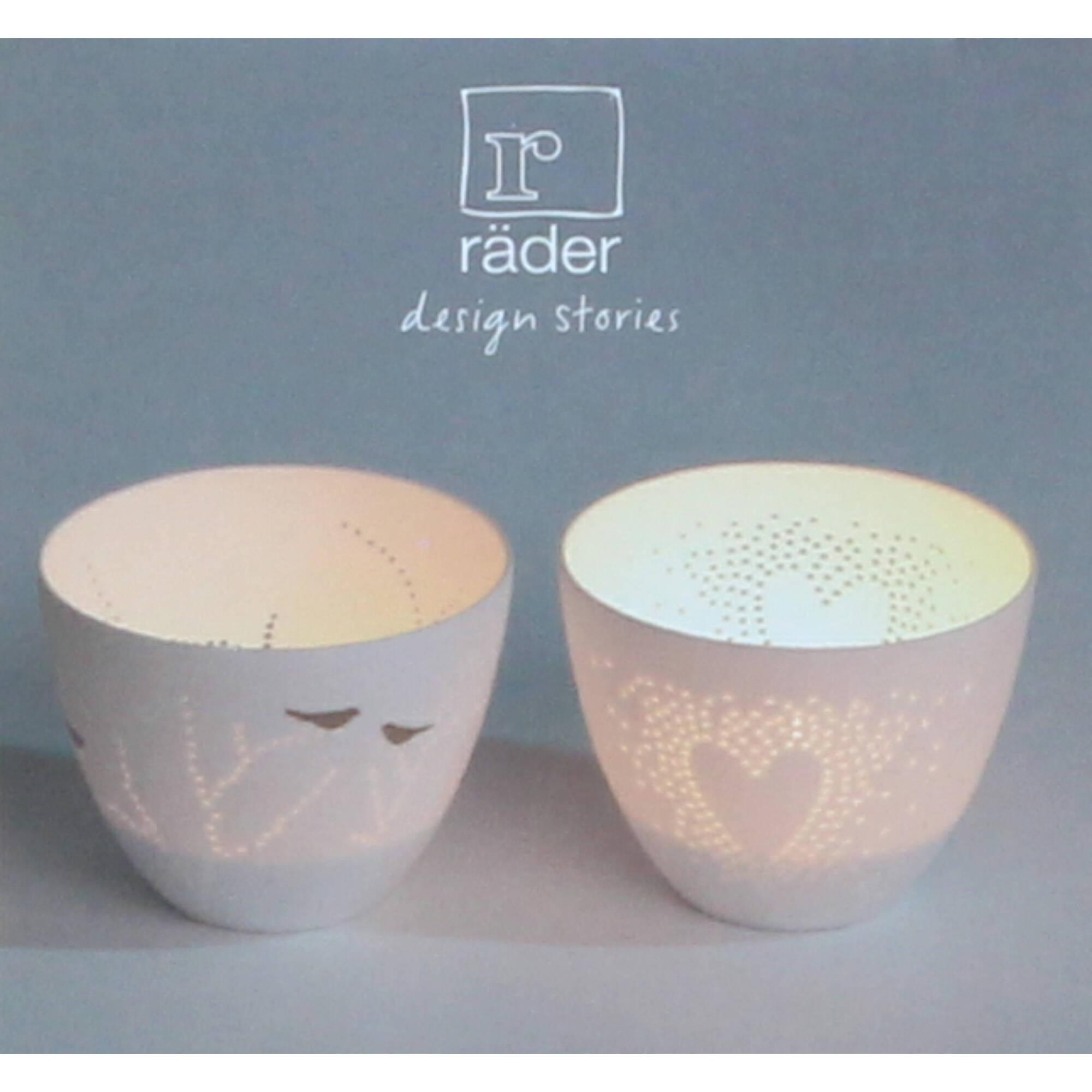 räder Living Poesielicht Vögel Teelichthalter 6,5 cm räder Living Poesielicht Vögel Teelichthalter 6,5 cm