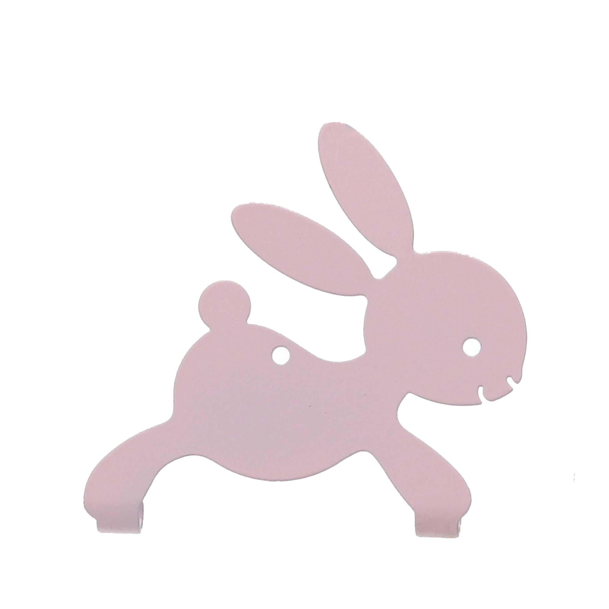 BamBam Wandhaken Hase rosa
