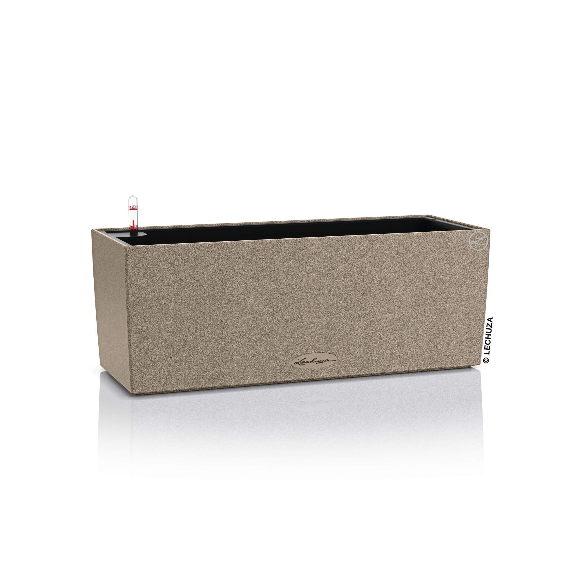 Lechuza Blumenkasten Balconera Stone 50 sandbeige