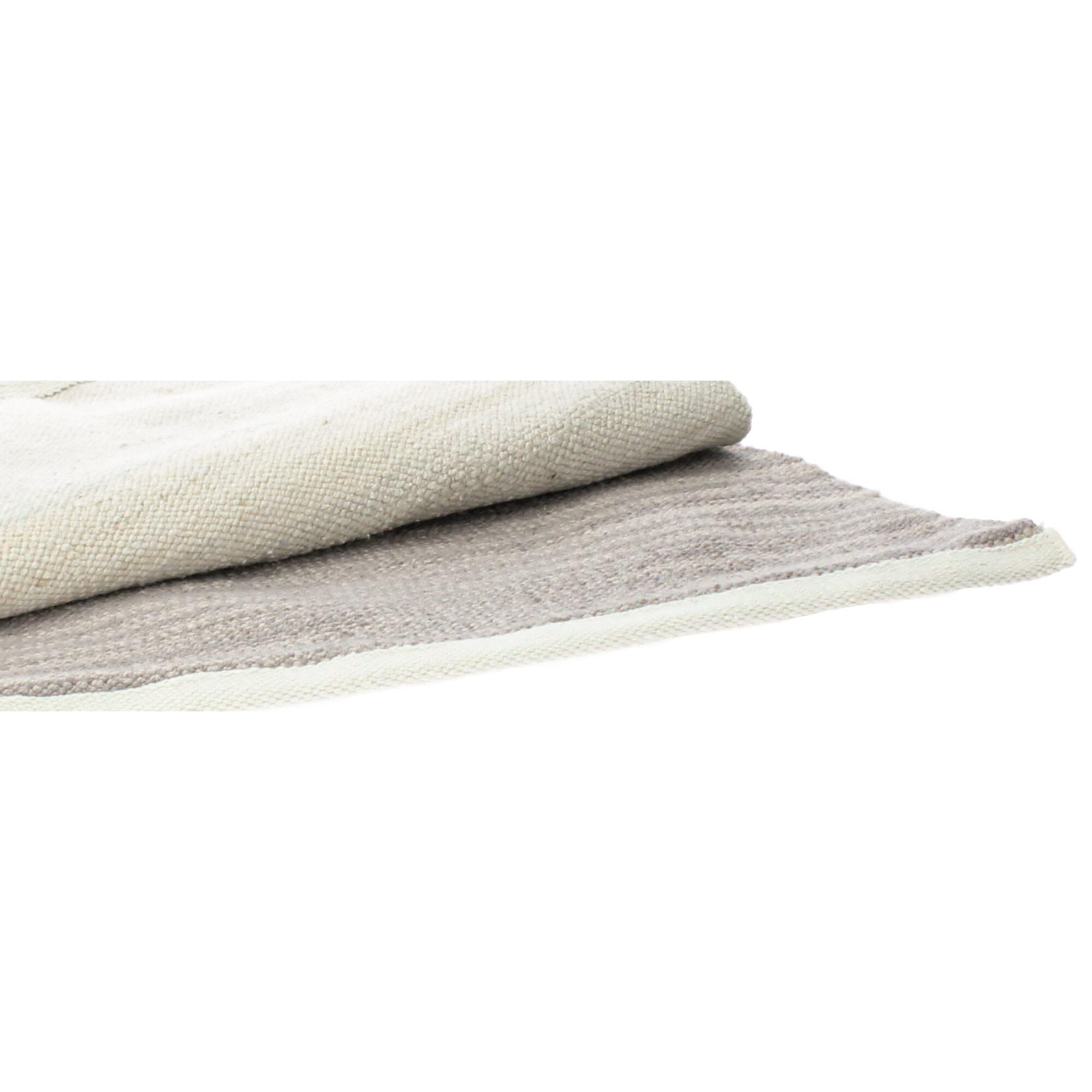 Bloomingville Teppich 100x60 cm Polyester mehrfarbig grau