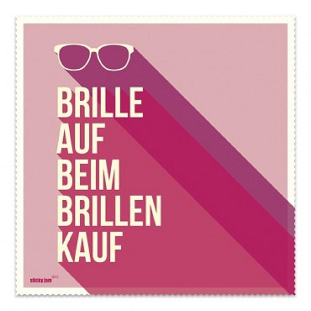 Sticky Jam Brillenputztuch Mikrofaser, Brille Auf, 45040580