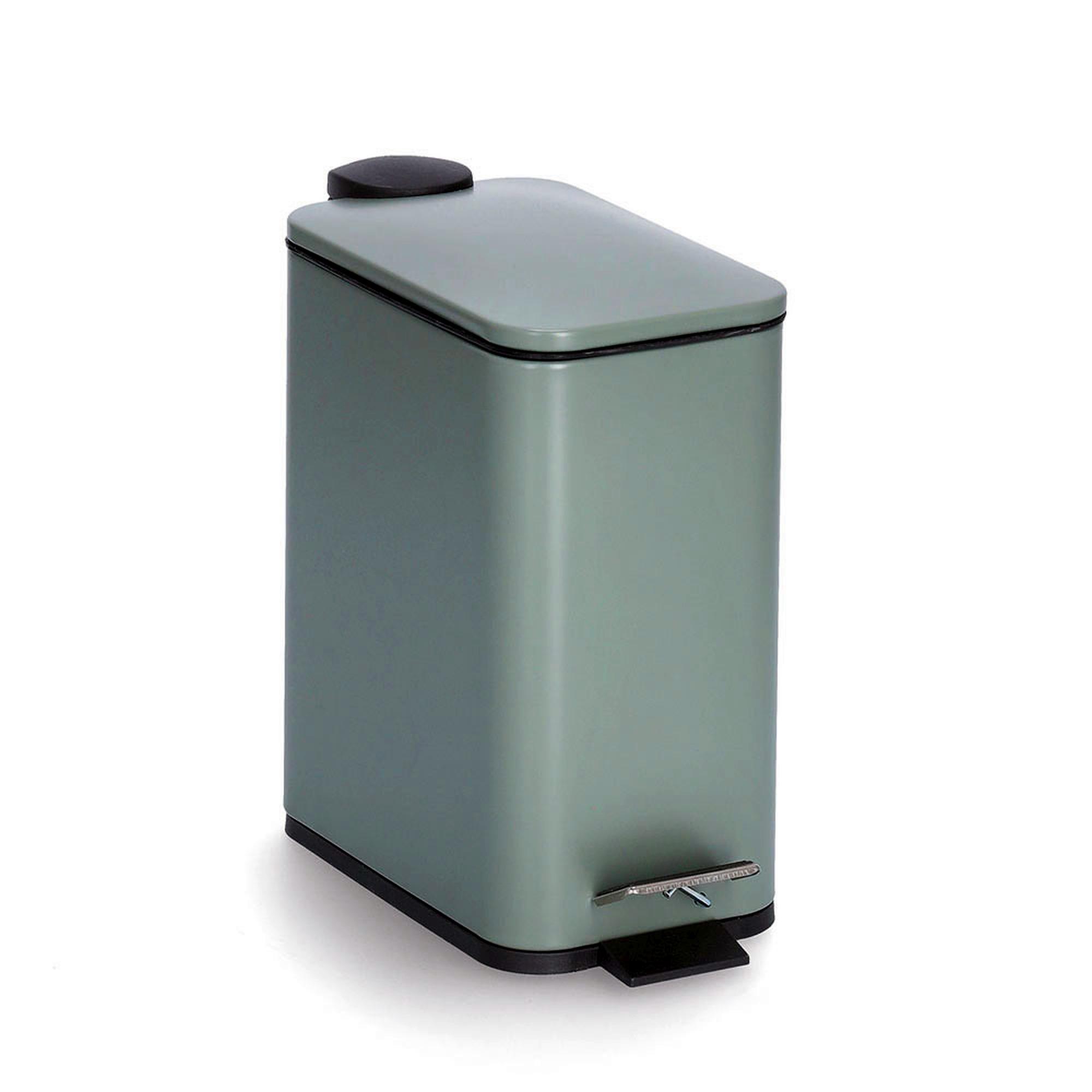Zeller Treteimer 5L salbei 28,3x14x29cm 18961 Zeller Treteimer 5L salbei 28,3x14x29cm 18961