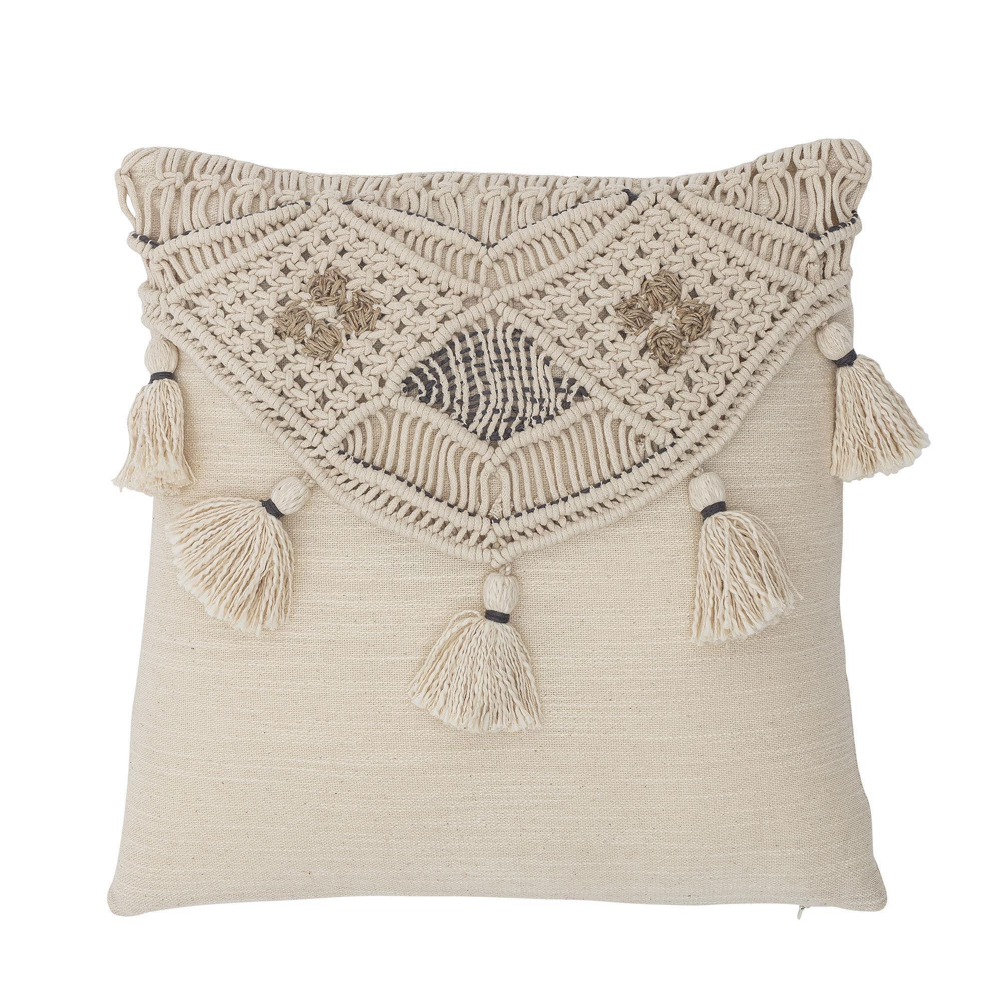 Bloomingville Sindi Baumwollkissen Dekokissen creme Bloomingville Sindi Baumwollkissen Dekokissen creme