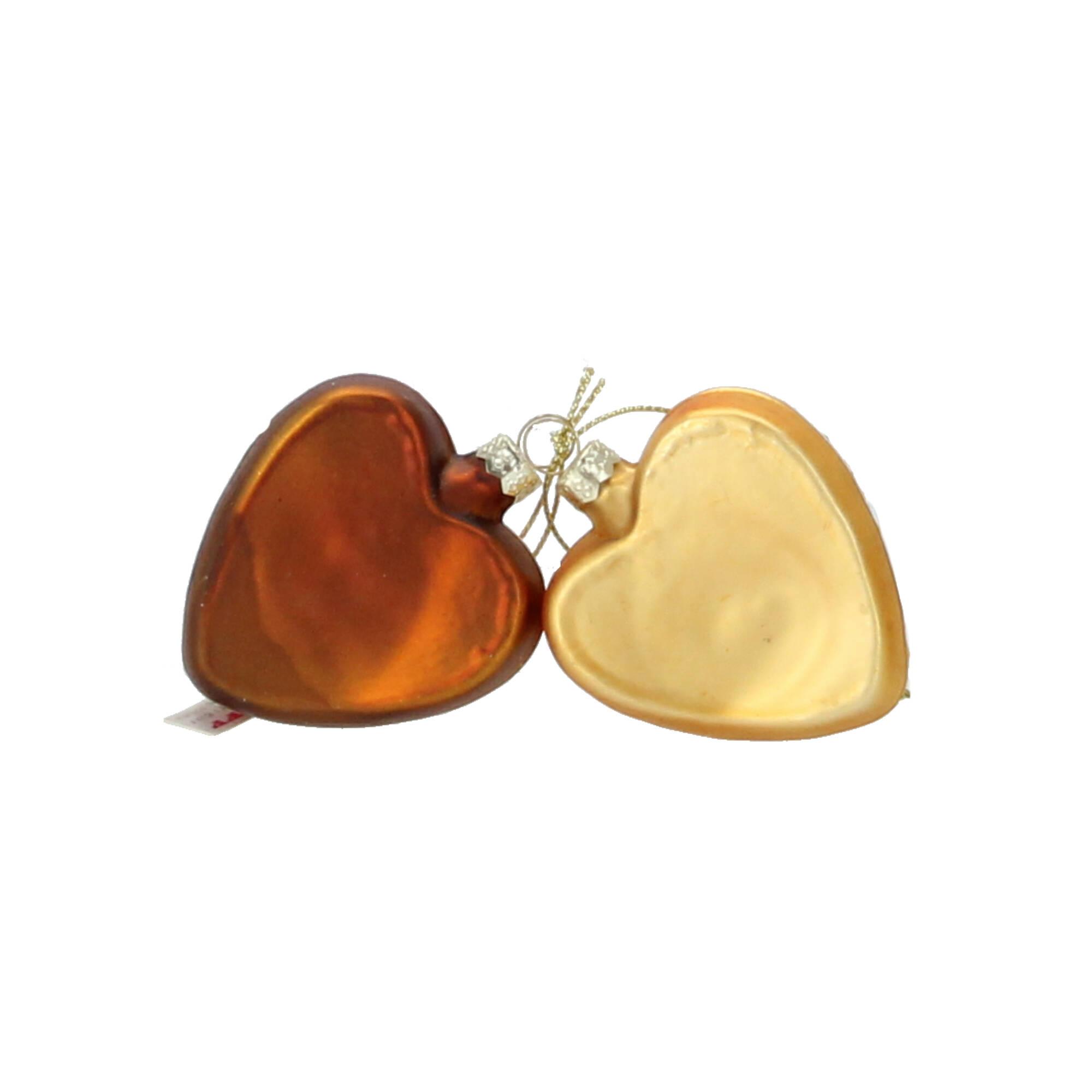 Hoff Christbaumschmuck Lebkuchenherz 2er Set Hoff Christbaumschmuck Lebkuchenherz 2er Set