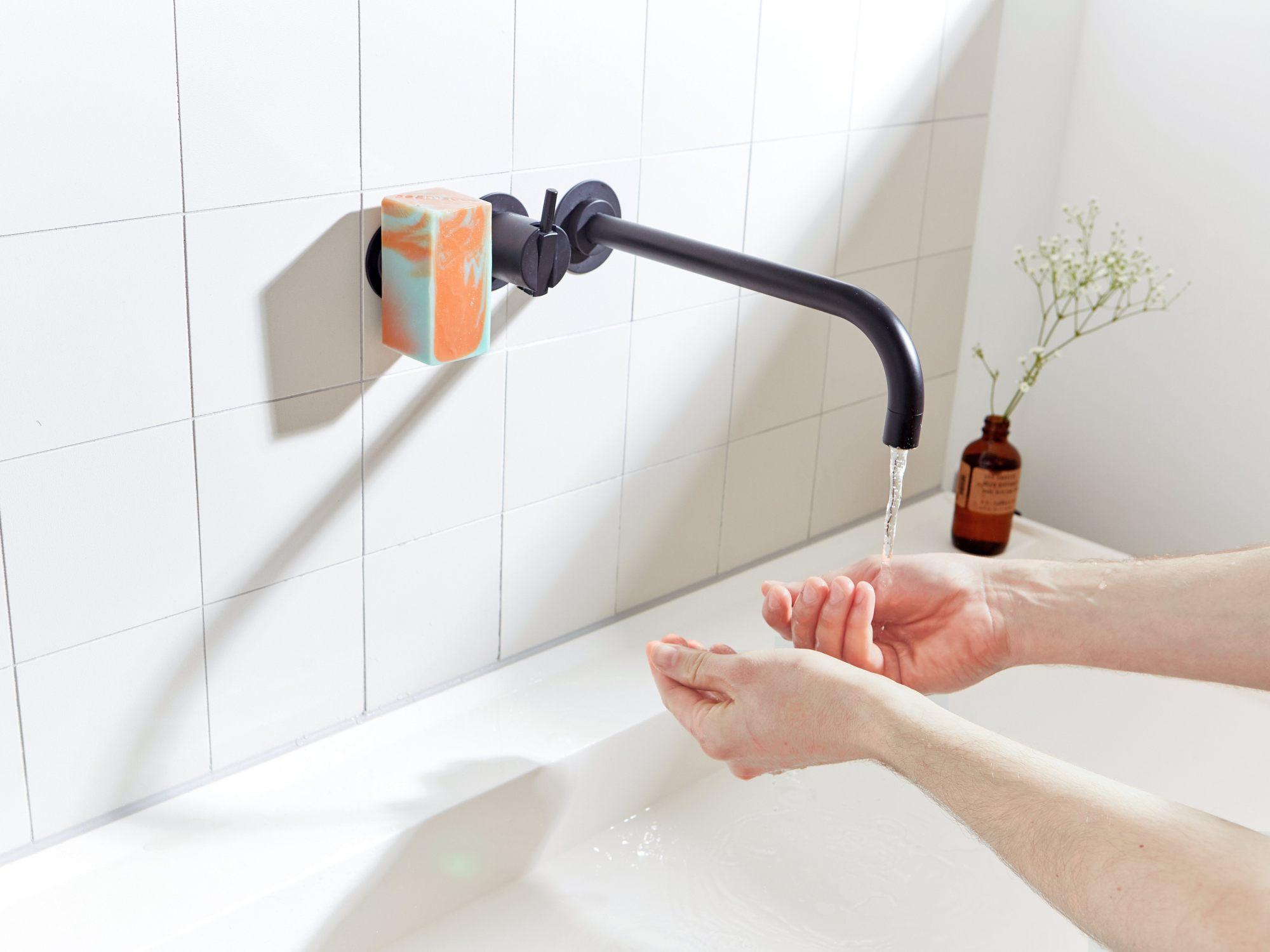Soapi Magnetseifenhalter - Farbe: Schwarz S06 Soapi Magnetseifenhalter - Farbe: Schwarz S06
