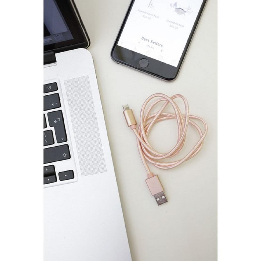 Kikkerland Ladekabel Rosegold, US142-RG-EU Kikkerland Ladekabel Rosegold, US142-RG-EU