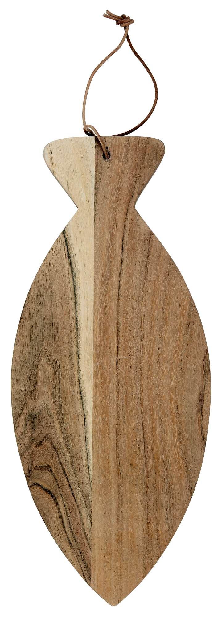 Ib Laursen Schneidebrett Fisch länglich Holz 17100-00 Ib Laursen Schneidebrett Fisch länglich Holz 17100-00