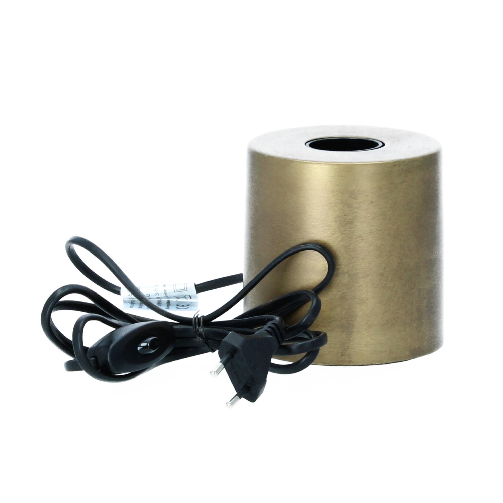 Bloomingville Ely Tischlampe Metall messingfarben