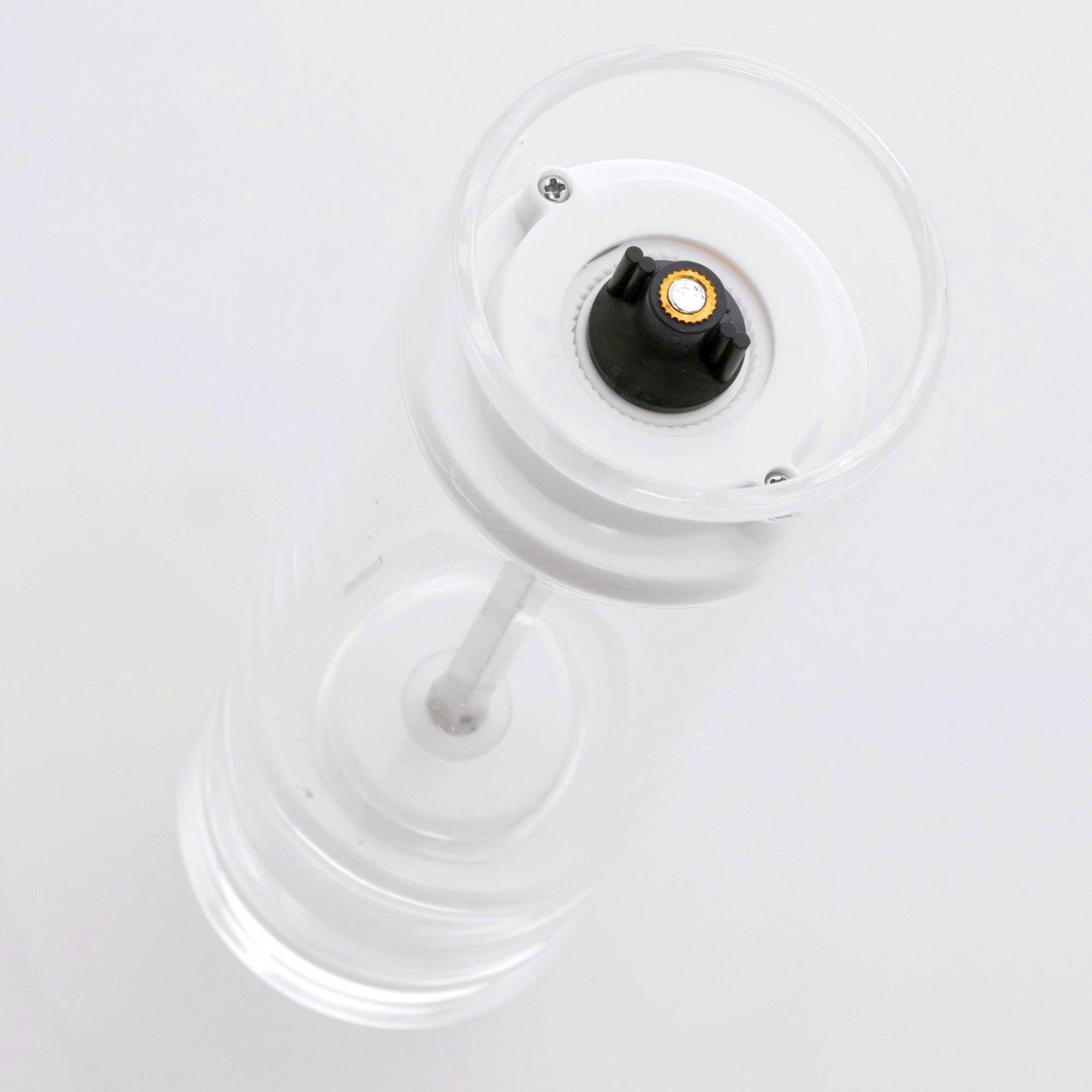 Zeller Gewürzmühle Salz-/ Pfeffermühle kunststoff Transparent 19617