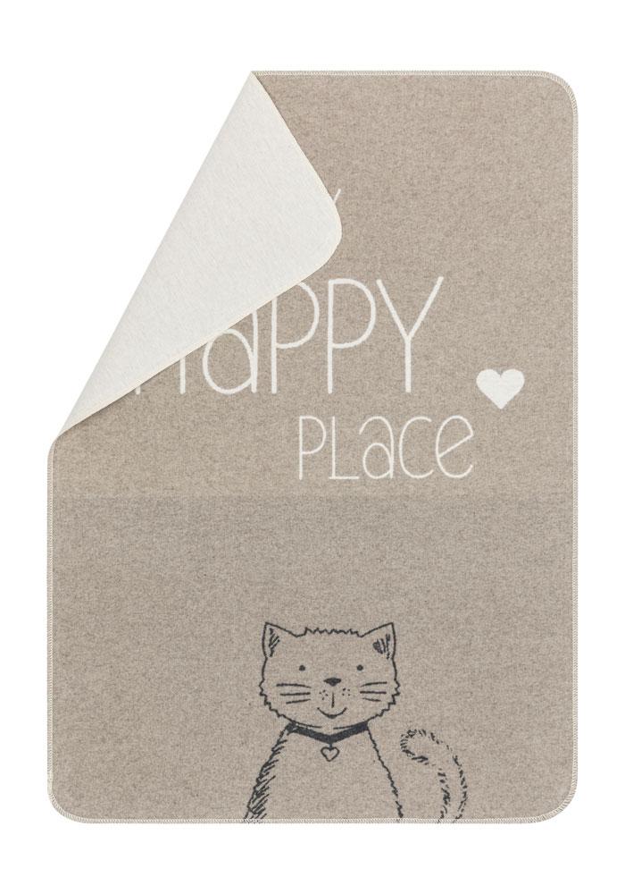 Fussenegger Haustierdecke Katze "my happy place" 70/90 Rauch 73179379 Fussenegger Haustierdecke Katze "my happy place" 70/90 Rauch 73179379