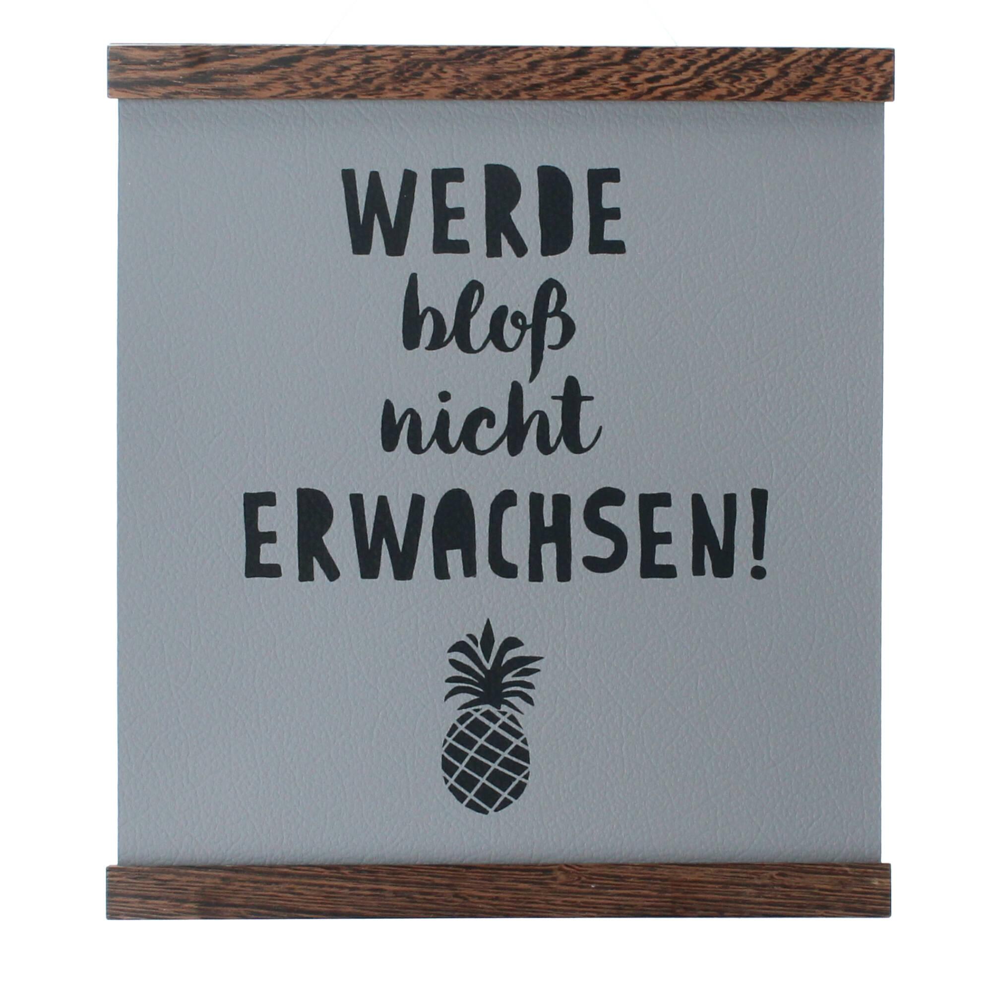 House of Emotions Spruchband Werde bloß nicht dunkler Rahmen House of Emotions Spruchband Werde bloß nicht dunkler Rahmen
