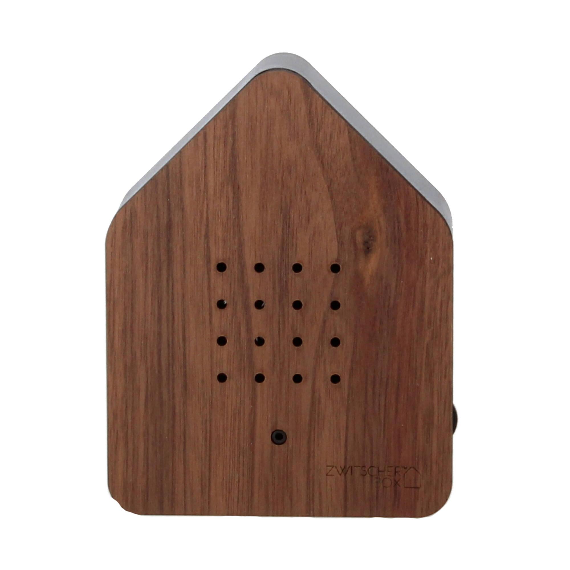 Relaxound Zwitscherbox Holz Walnuss schwarz Relaxound Zwitscherbox Holz Walnuss schwarz