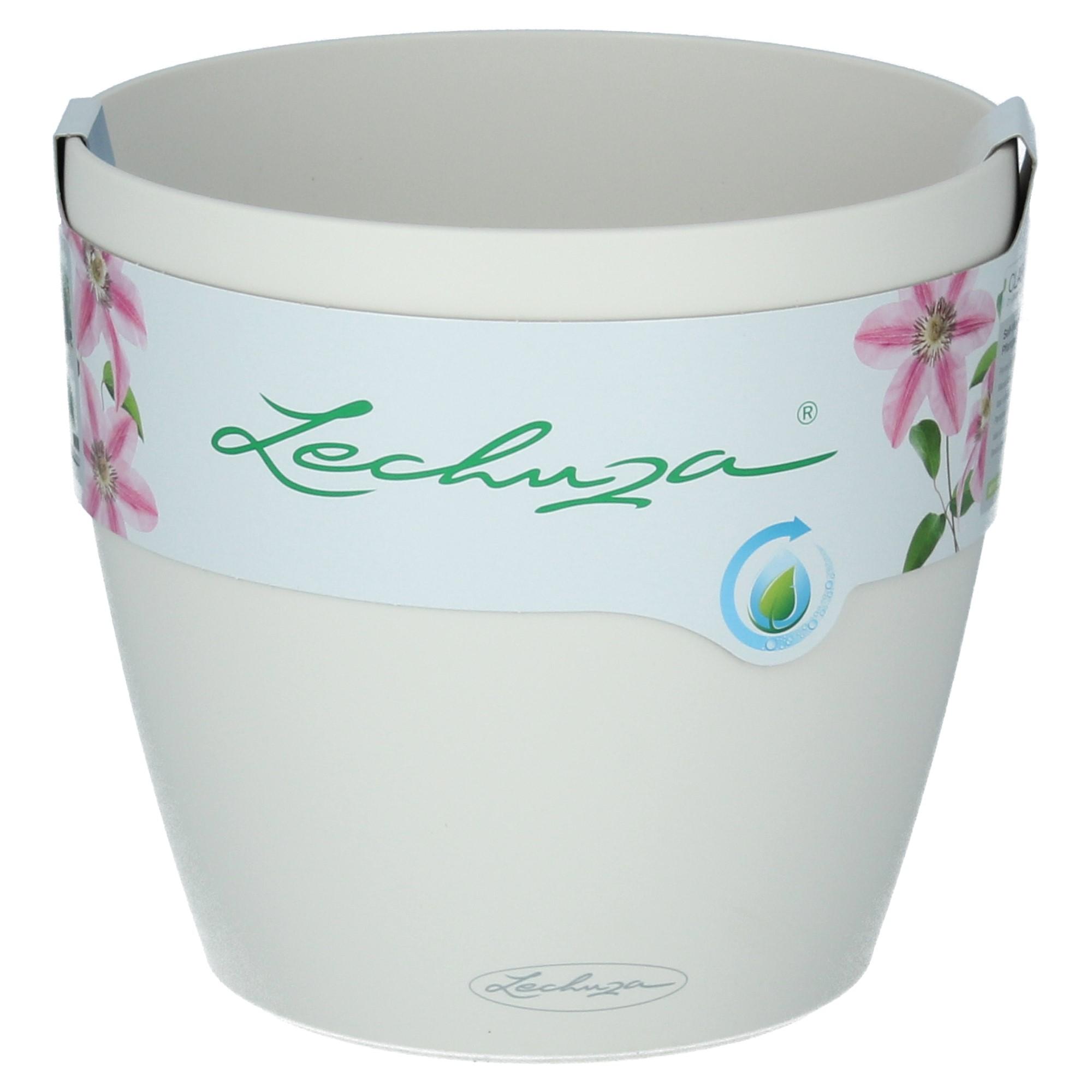 Lechuza Blumentopf rund Classico Color 21 weiß matt Lechuza Blumentopf rund Classico Color 21 weiß matt