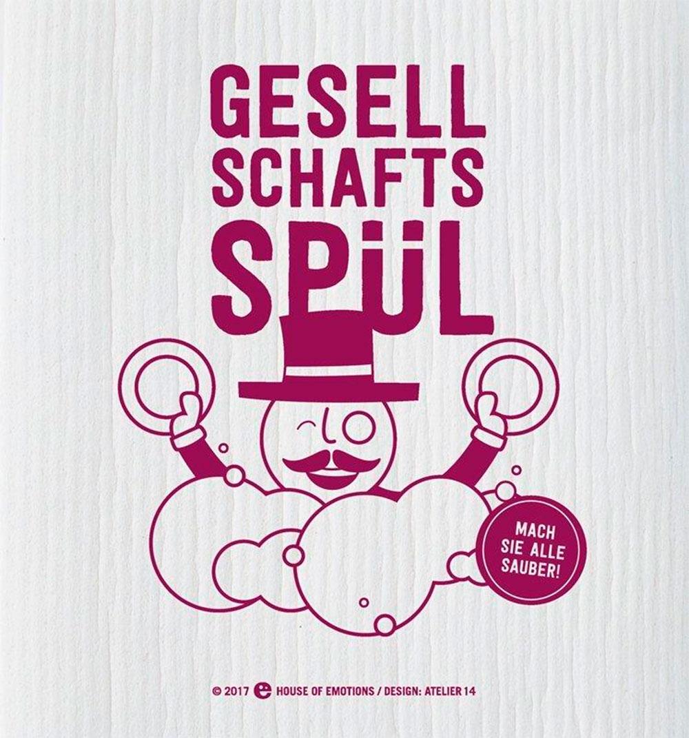 House of Emotions Spüllappen Gesellschaftspül 920169 House of Emotions Spüllappen Gesellschaftspül 920169