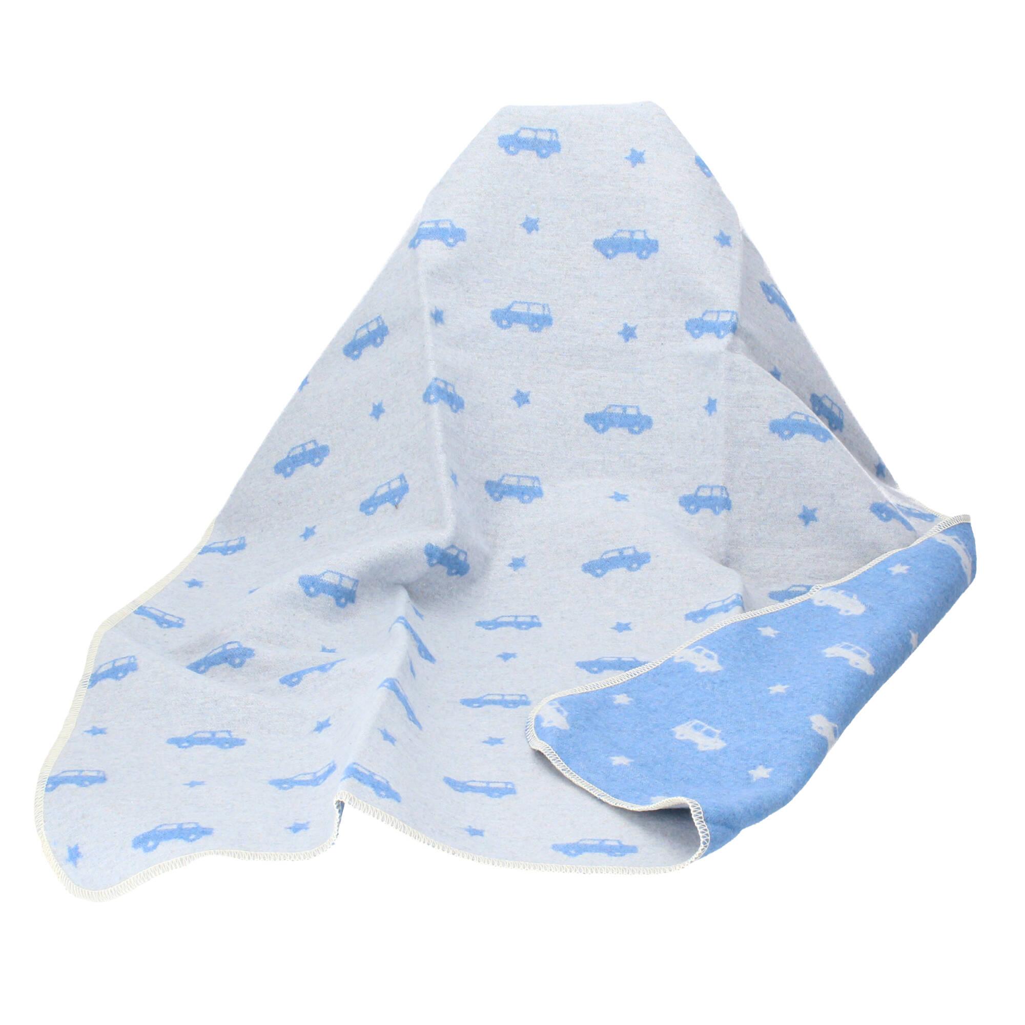 David Fussenegger Juwel Babydecke Kuscheldecke Autos blau David Fussenegger Juwel Babydecke Kuscheldecke Autos blau