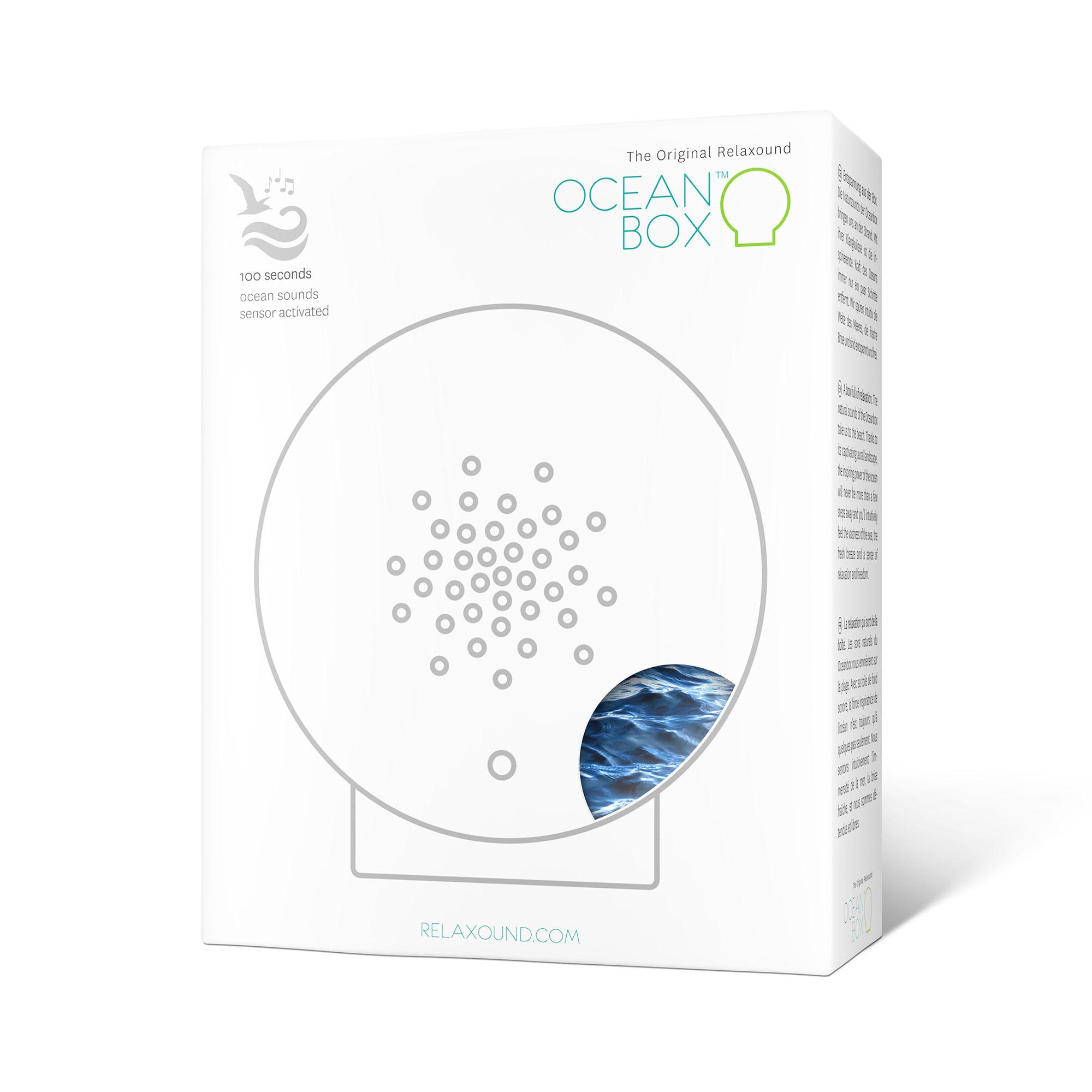 Relaxound Oceanbox Soundbox Wellen blau