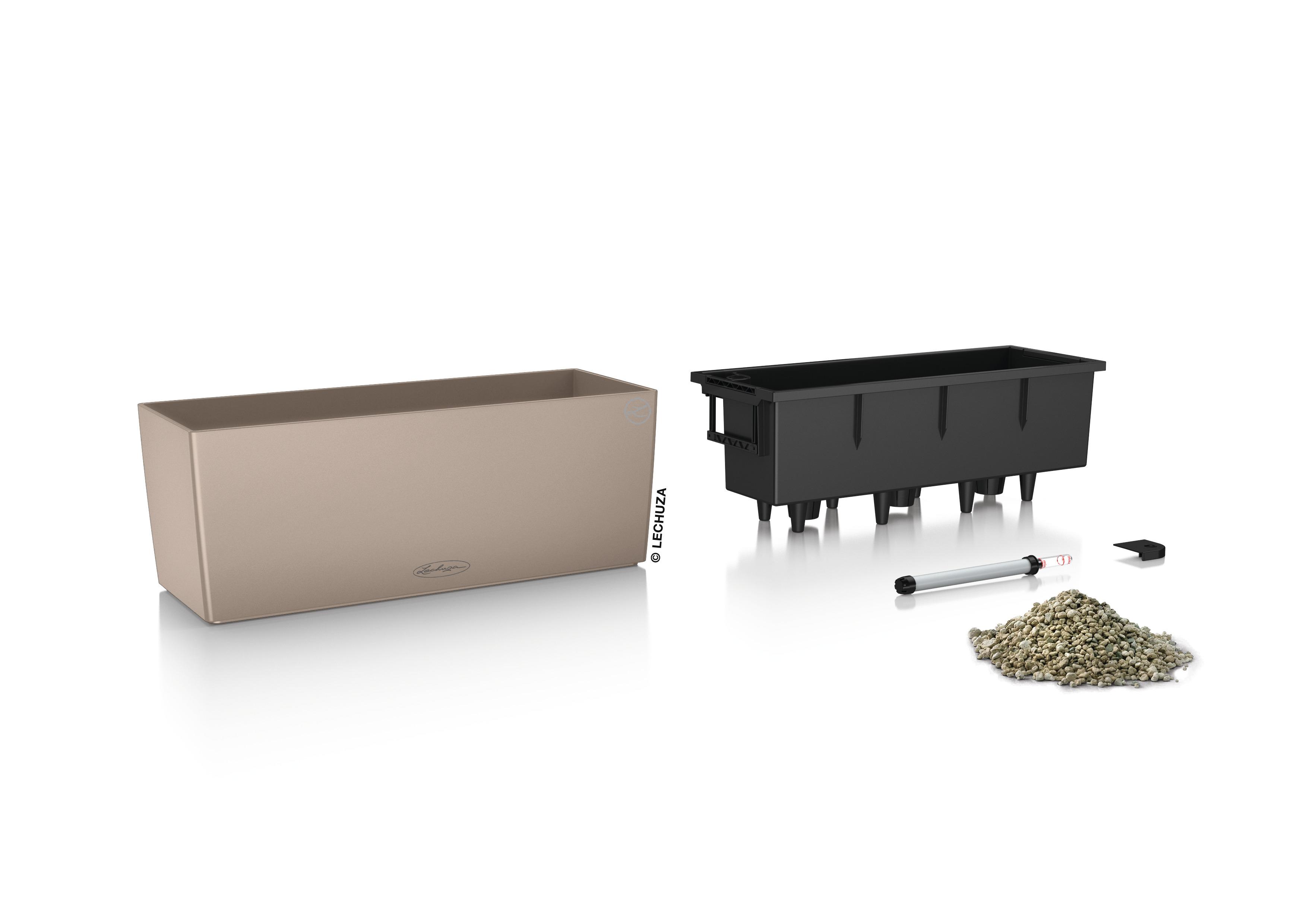Lechuza Blumenkasten Balconera Color 40 Sandbraun 15477