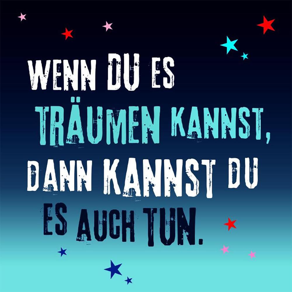 Sticky Jam Kühlschrankmagnet, Wenn du es Träumen ..., 10040187