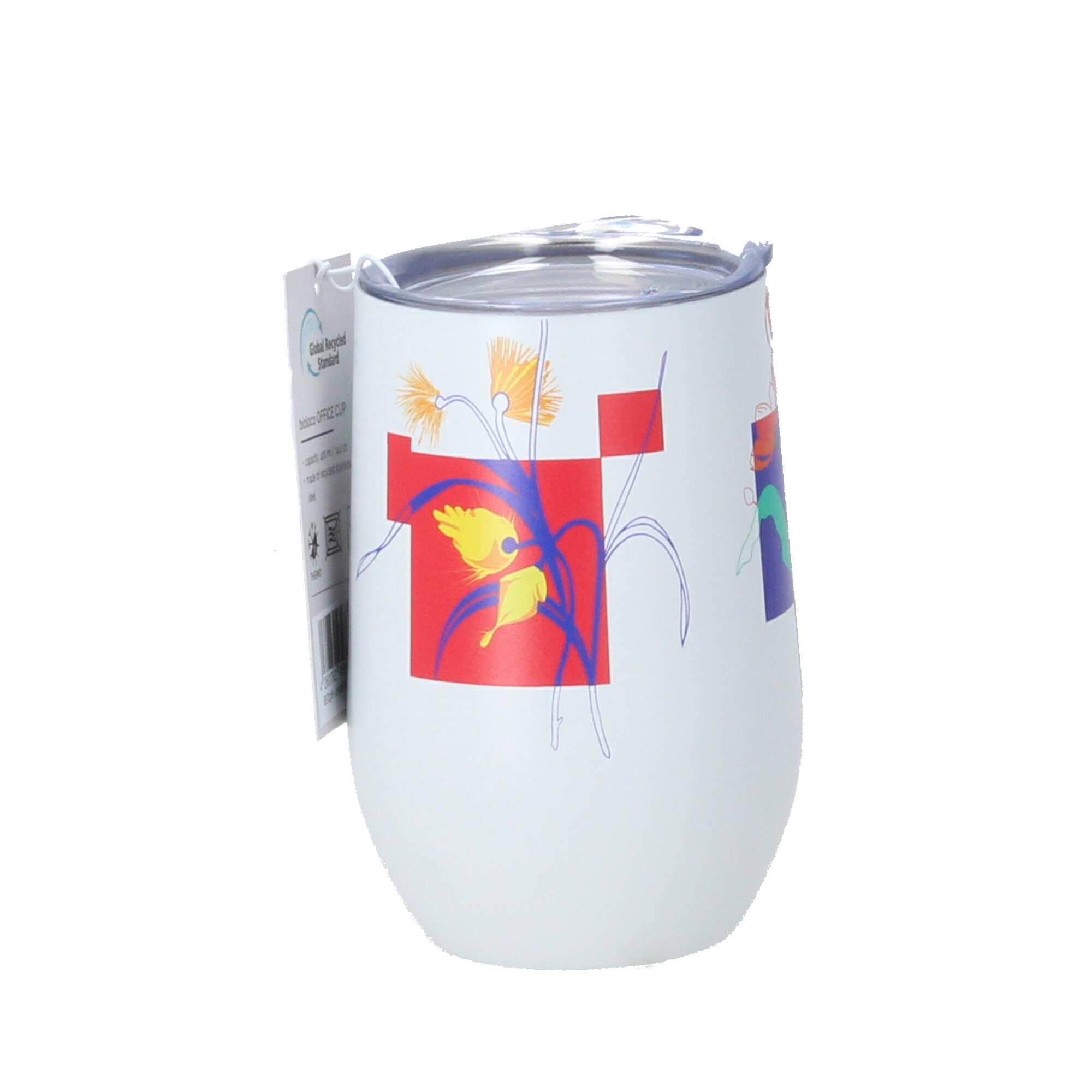 chic.mic Thermobecher bioloco office digital flowers BEO138
