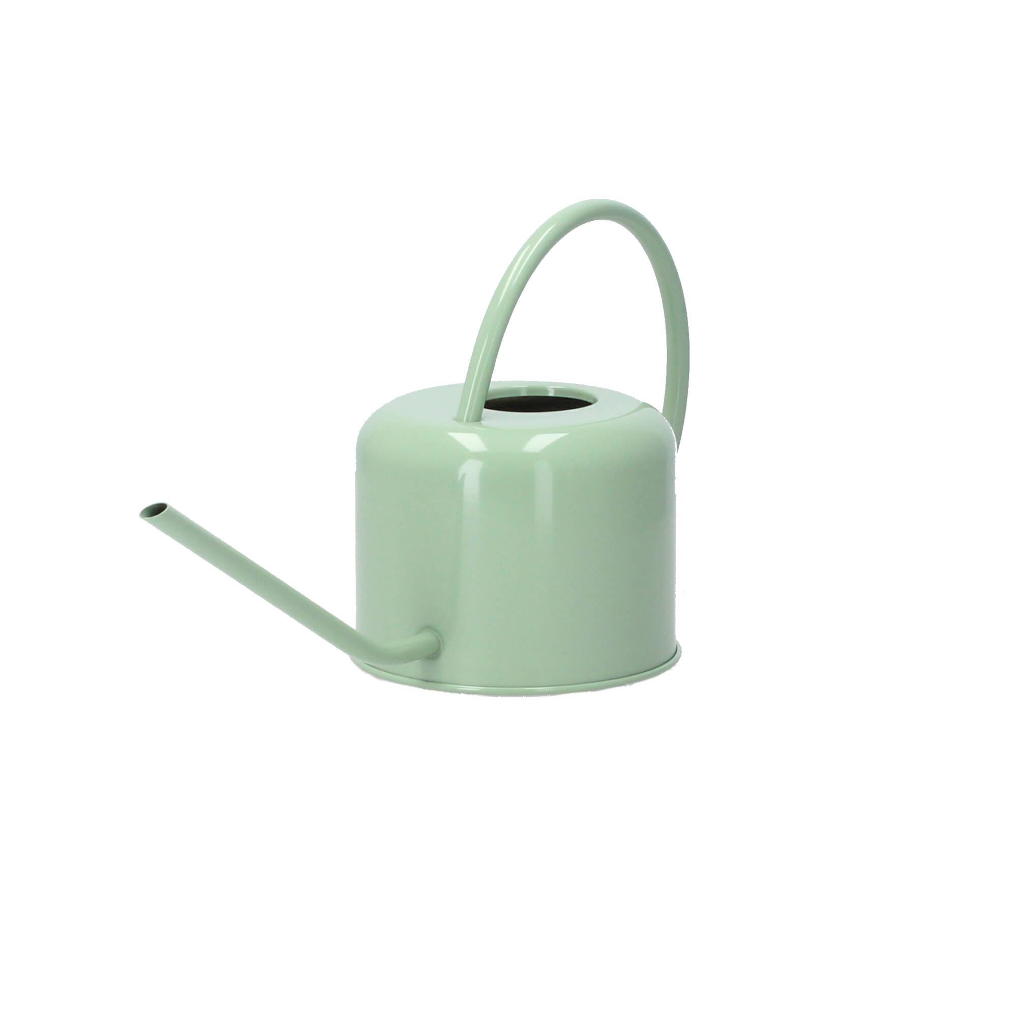 Plint Gießkanne Retro 0,9l summer green Edelstahl grün