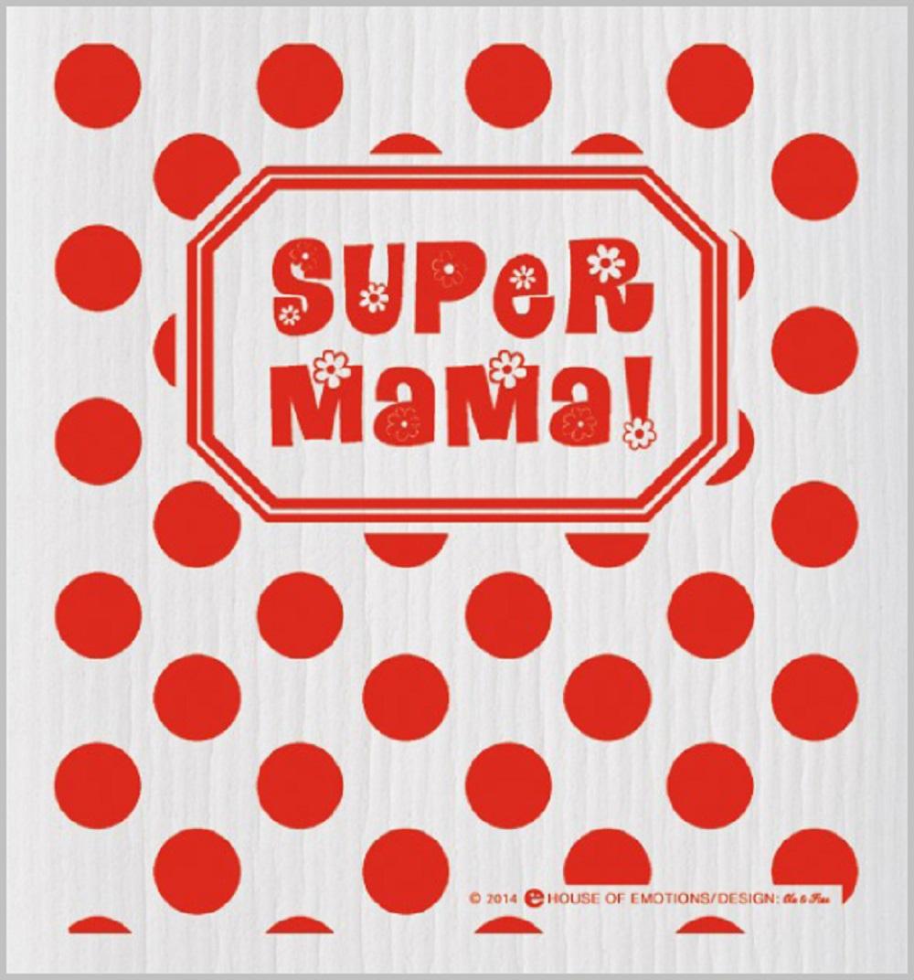 House of Emotions Spüllappen Super Mama 820062 House of Emotions Spüllappen Super Mama 820062