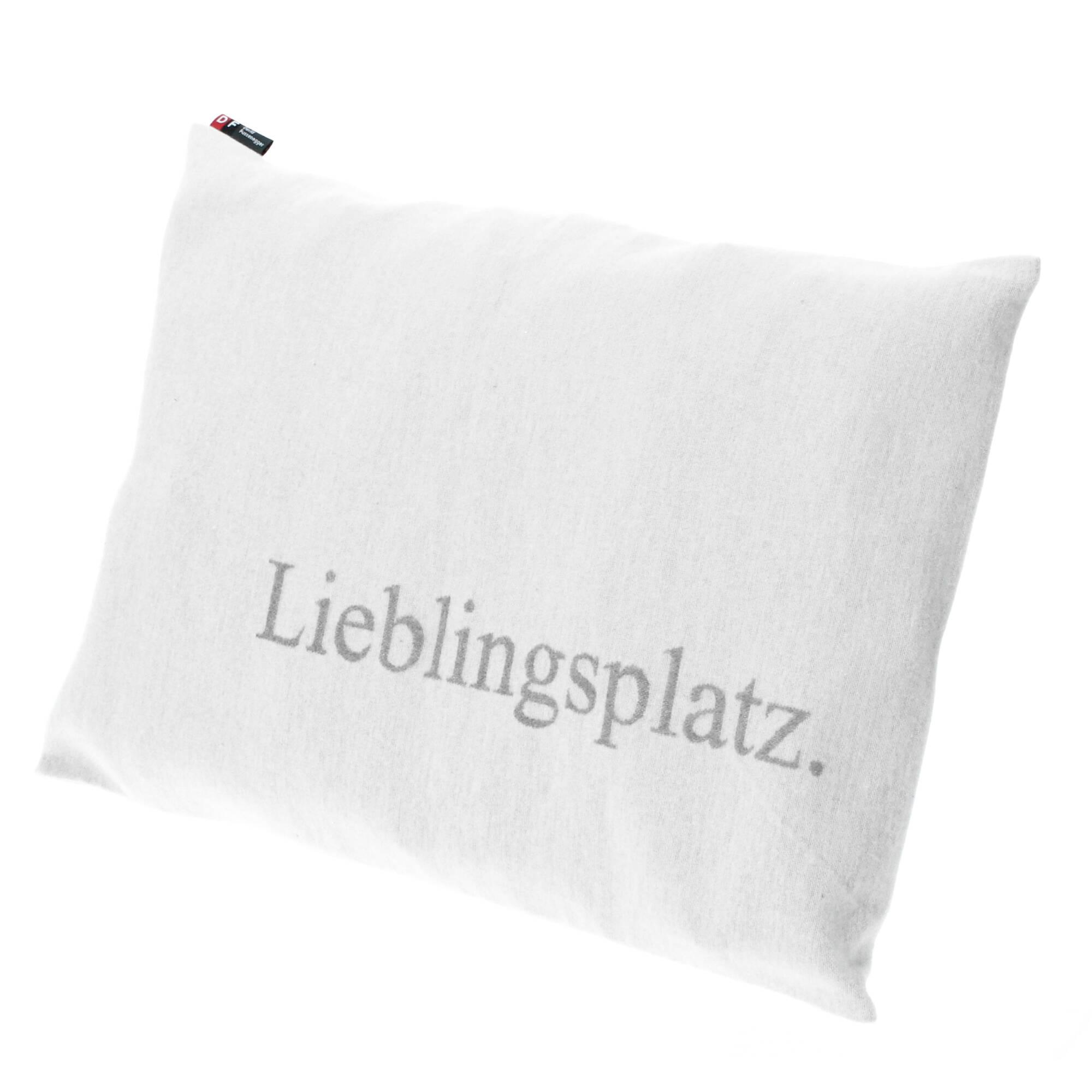 David Fussenegger Kissenhülle Silvretta Lieblingsplatz 60x40 cm rauch