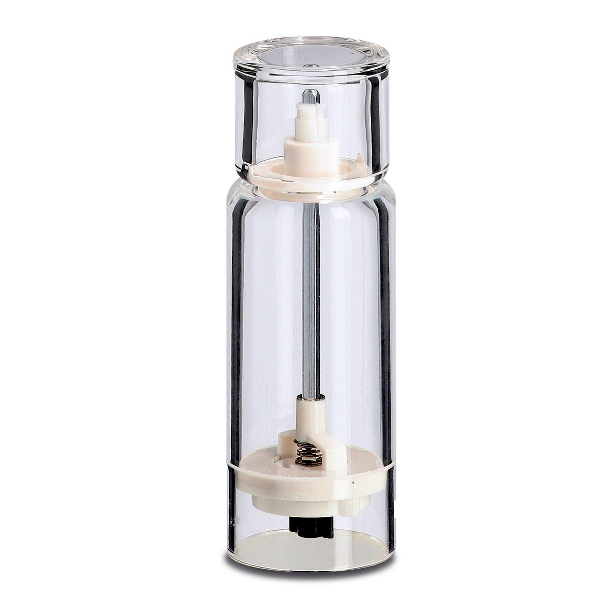 Zeller Gewürzmühle Salz-/ Pfeffermühle kunststoff Transparent 19617