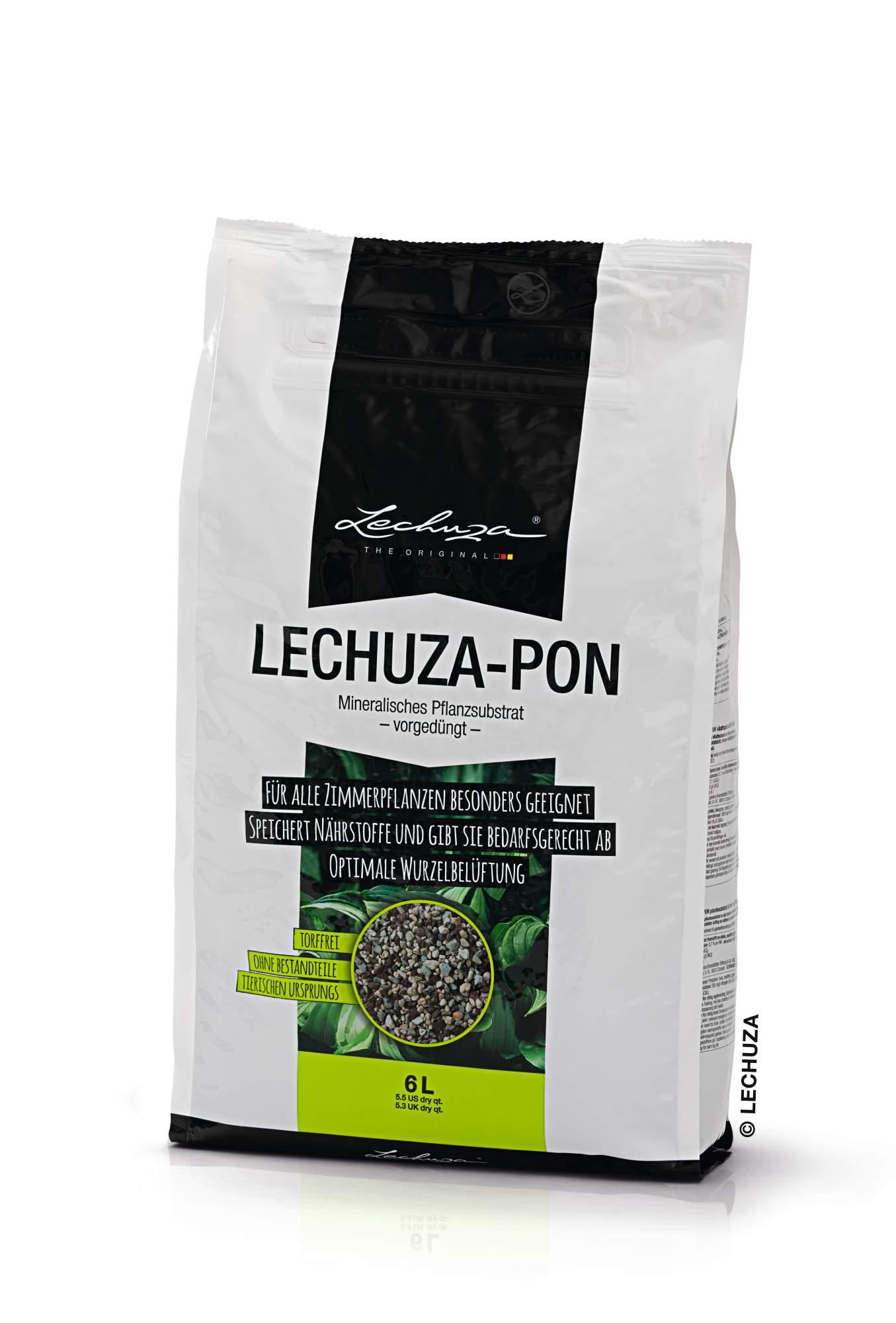Lechuza Pon 6 L vorgedüngt Lechuza Pon 6 L vorgedüngt