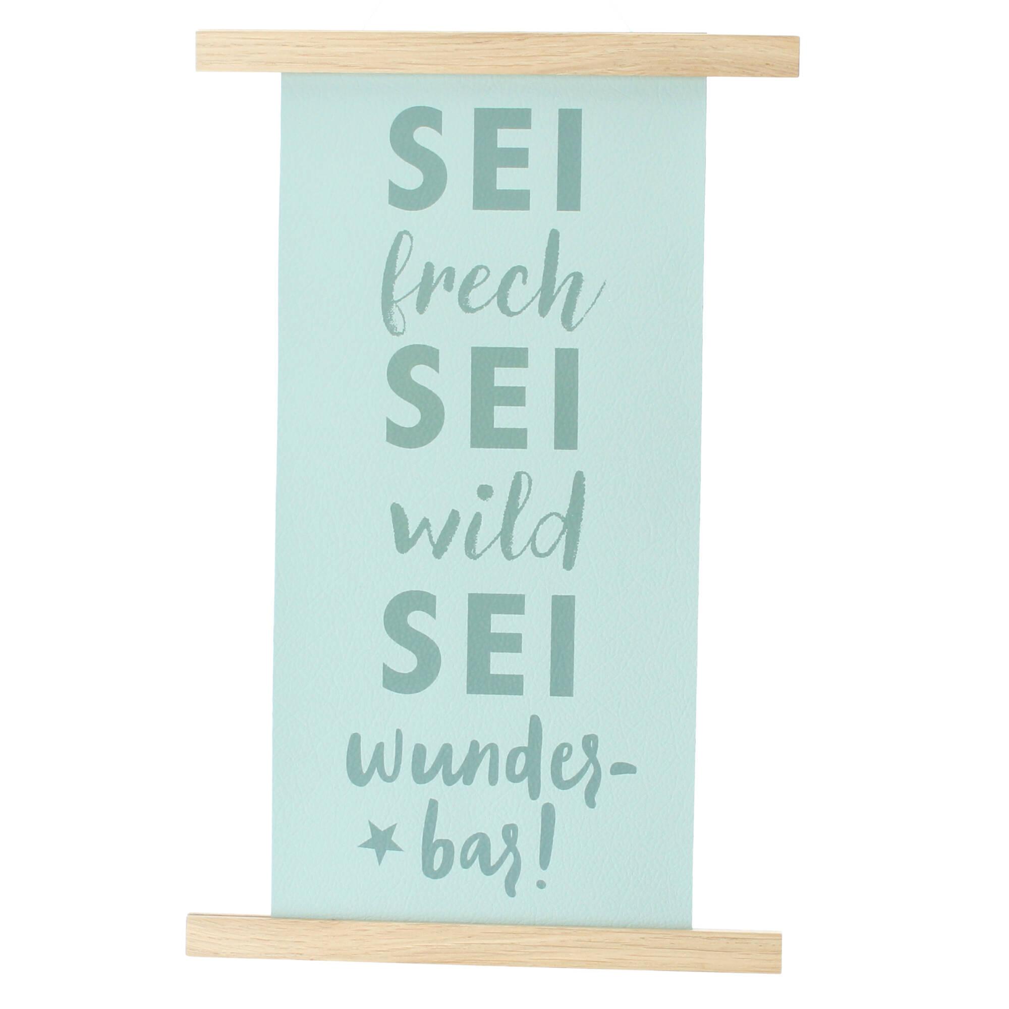 House of Emotions Spruchband Sei frech heller Rahmen House of Emotions Spruchband Sei frech heller Rahmen