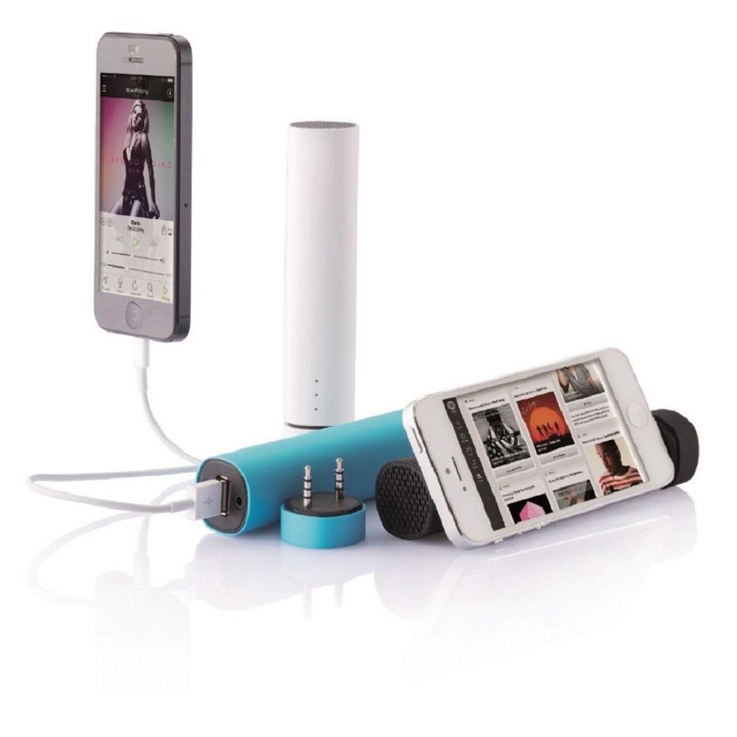 Loooqs Backup-Battery Speaker Lautsprecher & Ladeakku schwarz, P326.821