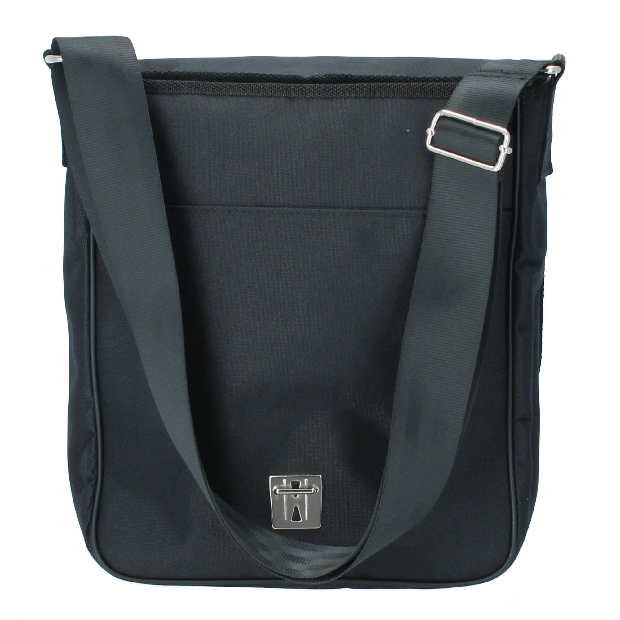Stef Fauser Umhängetasche Velotti 33x30x8 cm schwarz