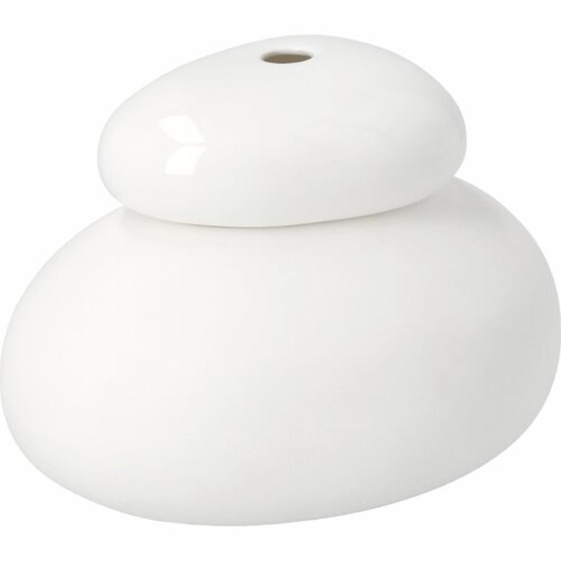 räder Vase weiße Kiesel Porzellan weiß 0018711 räder Vase weiße Kiesel Porzellan weiß 0018711