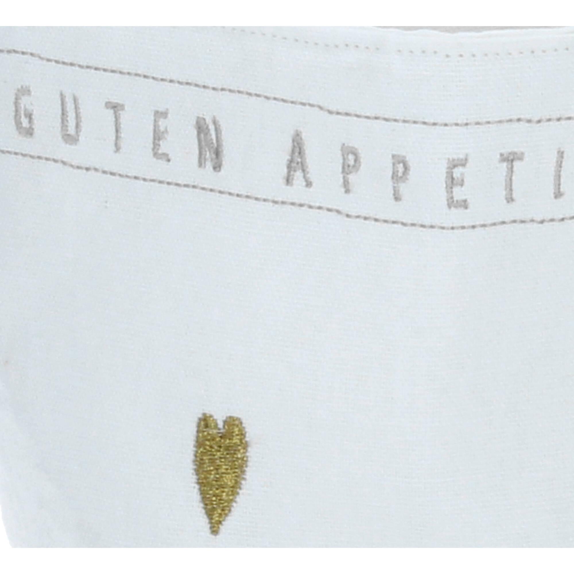 räder PET Breakfast Brotkorb klein 17 cm Baumwolle rund weiß