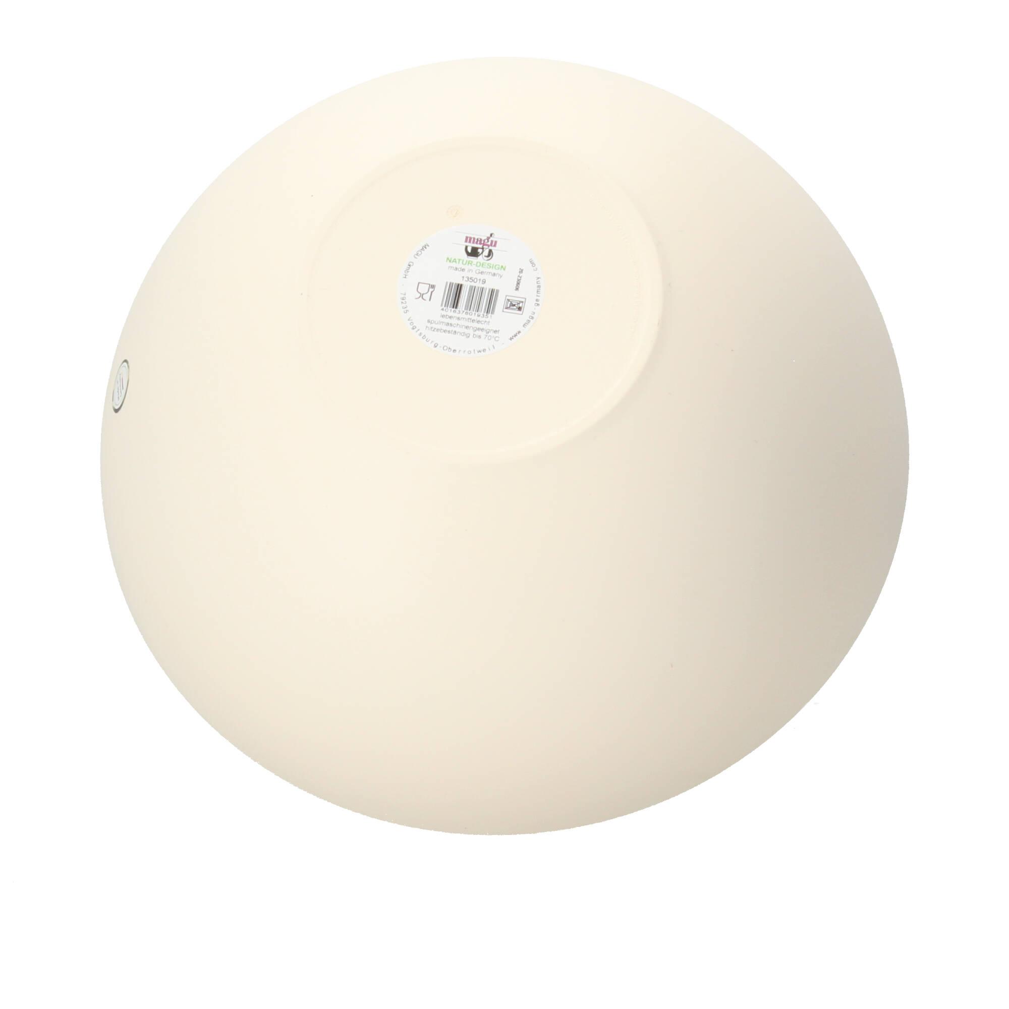 magu Schüssel 30cm Natur-Design urban-grey weiß 135019