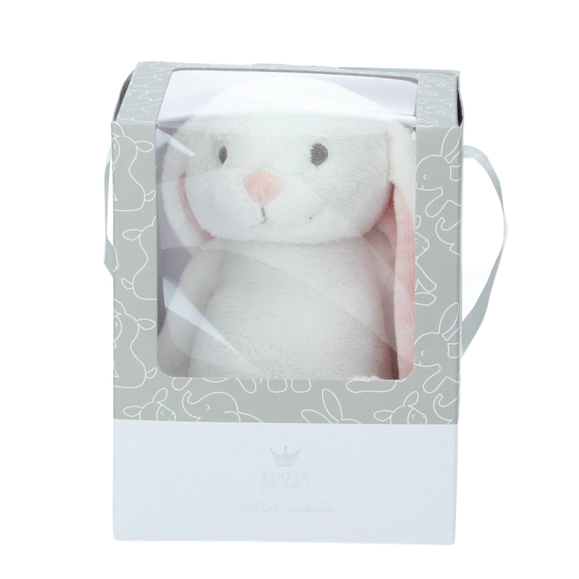 BamBam Hase 16 cm rosa weiß Geschenkkarton BamBam Hase 16 cm rosa weiß Geschenkkarton