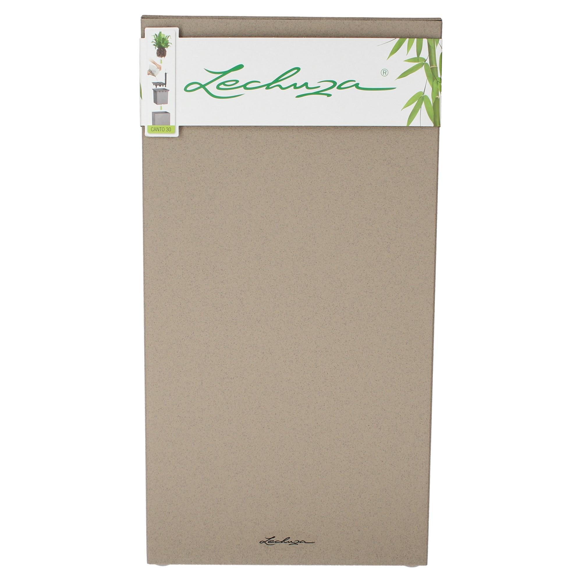 Lechuza Pflanzkübel hoch Canto Stone High 30 sandbeige
