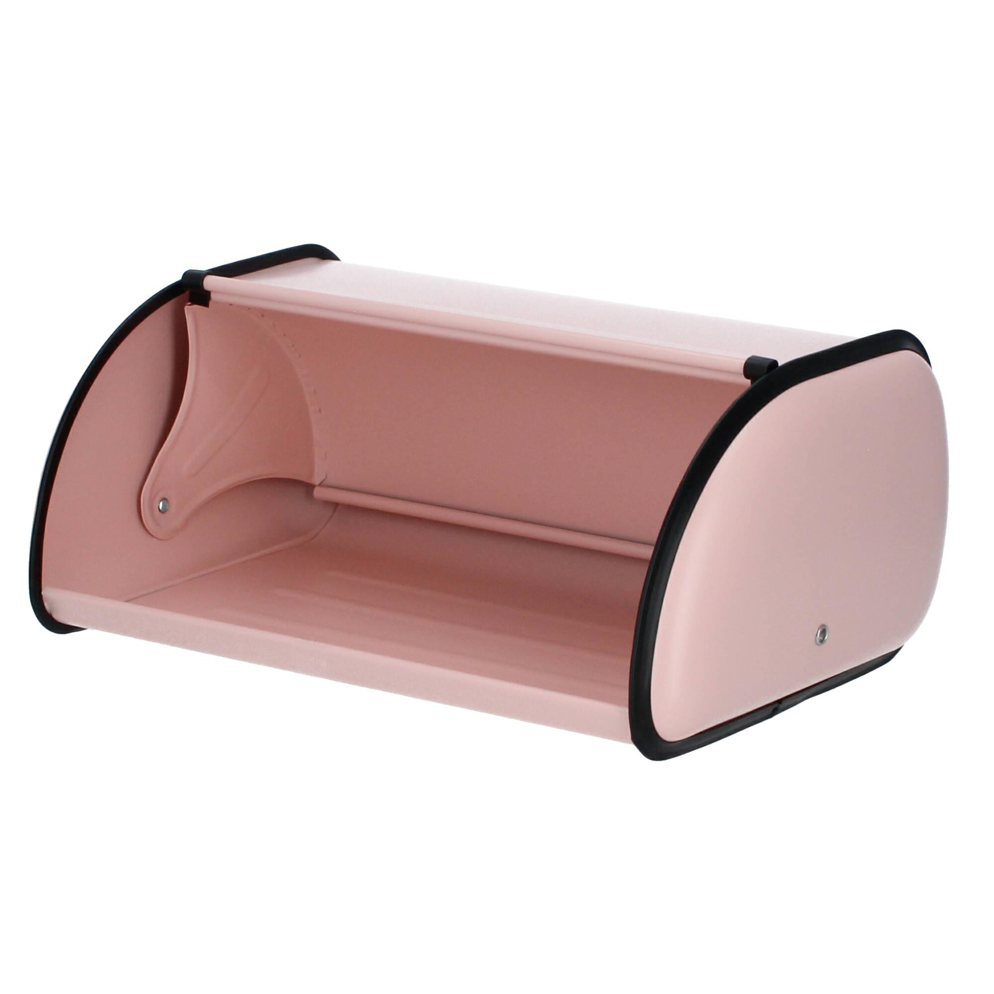 Plint Brotkasten Brotbox Retro rose pastellrosa