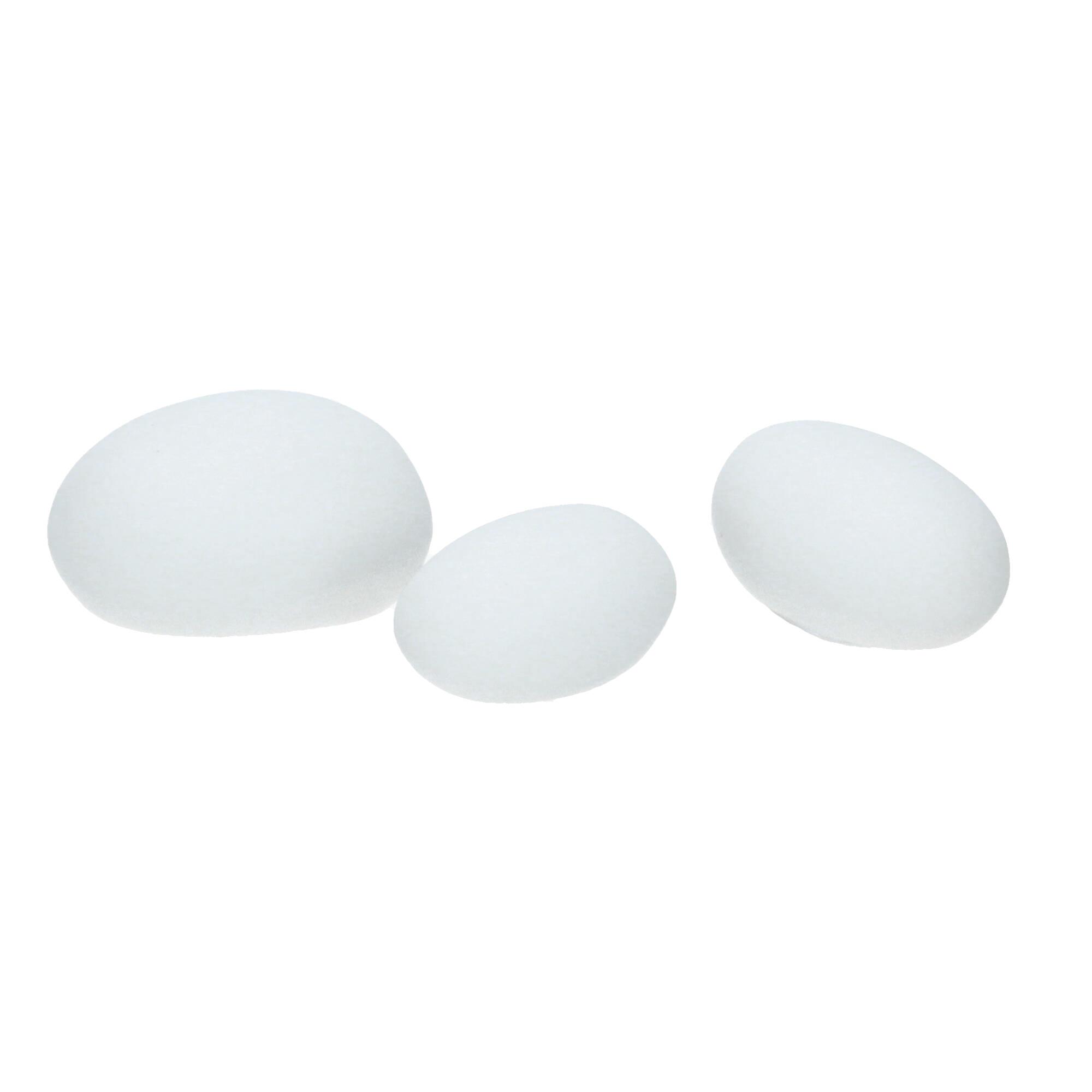 räder Living LED Lichtkieselsteine 3er Set Porzellan leuchtet beleuchtet