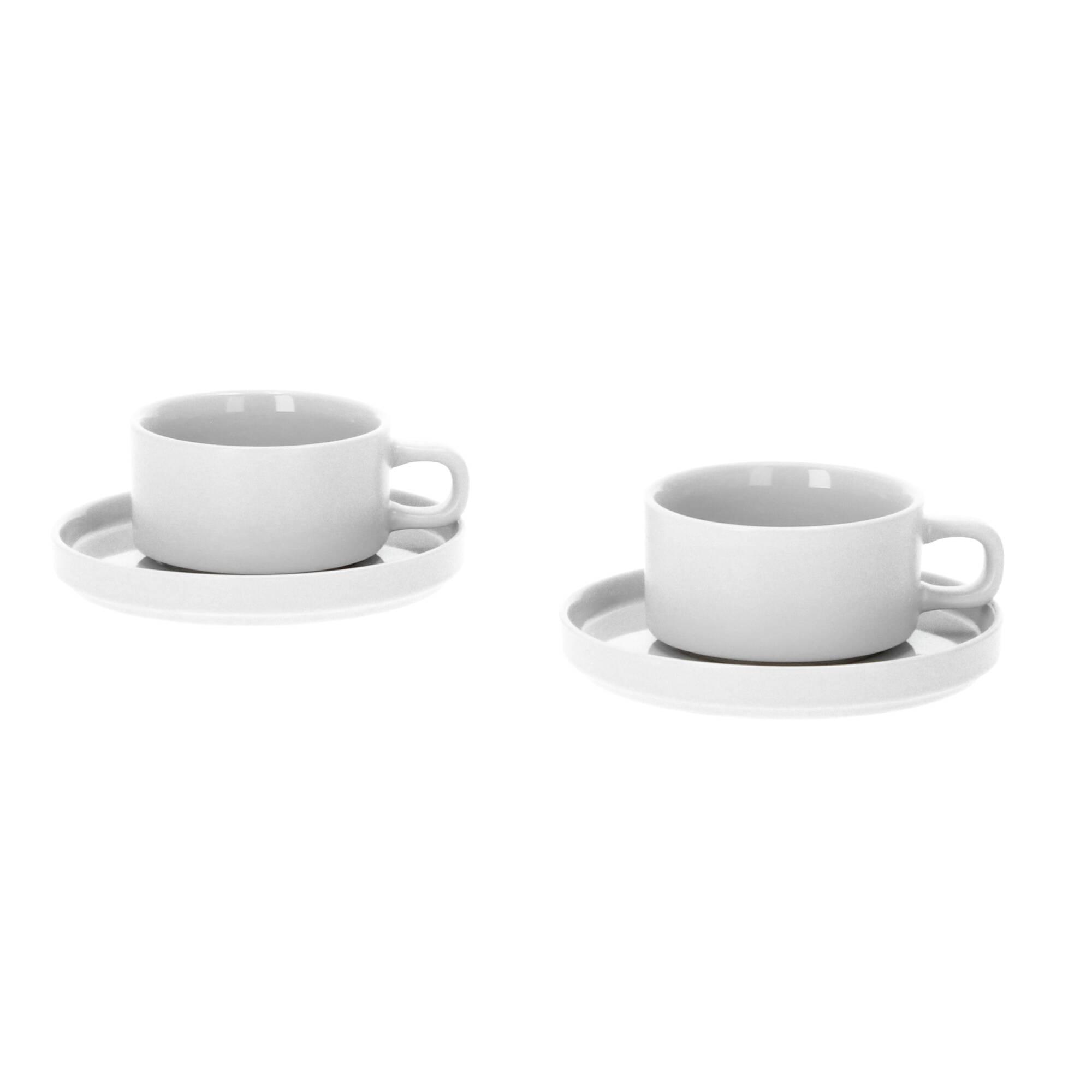 blomus Pilar 2 Teetassen mit Untertasse 200 ml Keramik moonbeam beige blomus Pilar 2 Teetassen mit Untertasse 200 ml Keramik moonbeam beige