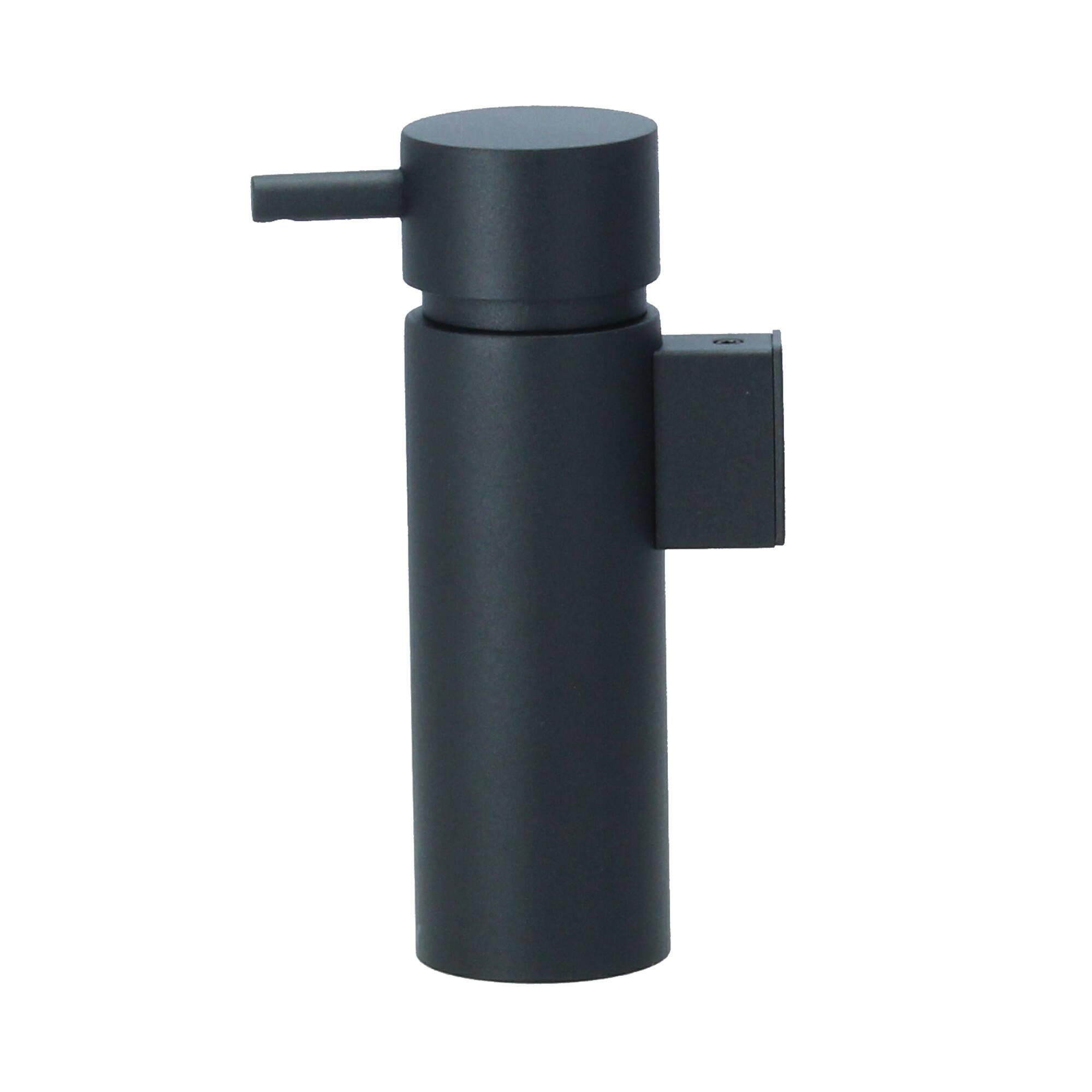 Zack Manola Seifenspender Wandmontage 175 ml schwarz