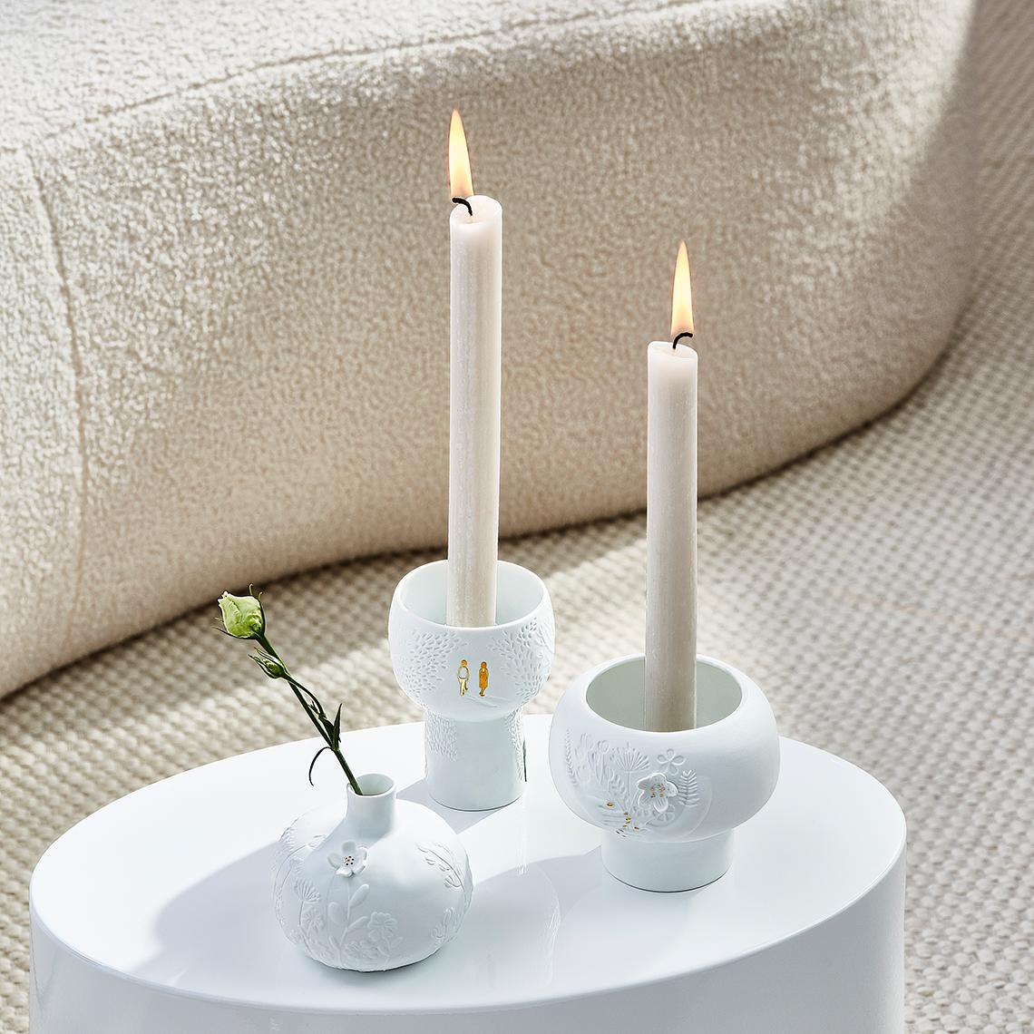 räder Vase Blumengarten Porzellan weiß 0017519
