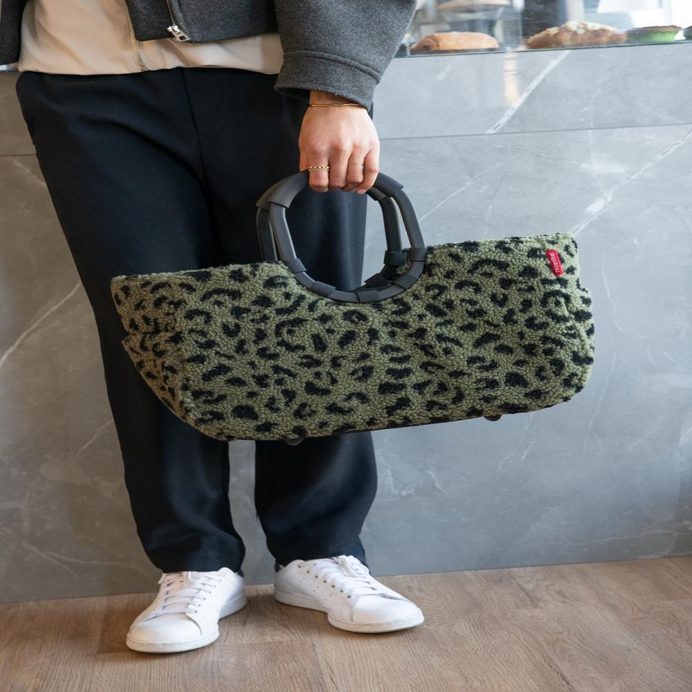 reisenthel Umhängetasche loopshopper M Teddy Leo Olive OS5055
