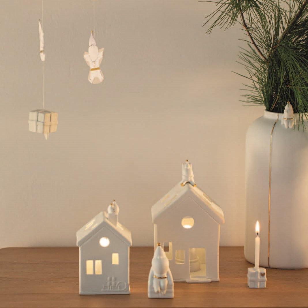 räder Lichthaus Santas Füßchen Teelichthalter weiß 0092647 räder Lichthaus Santas Füßchen Teelichthalter weiß 0092647