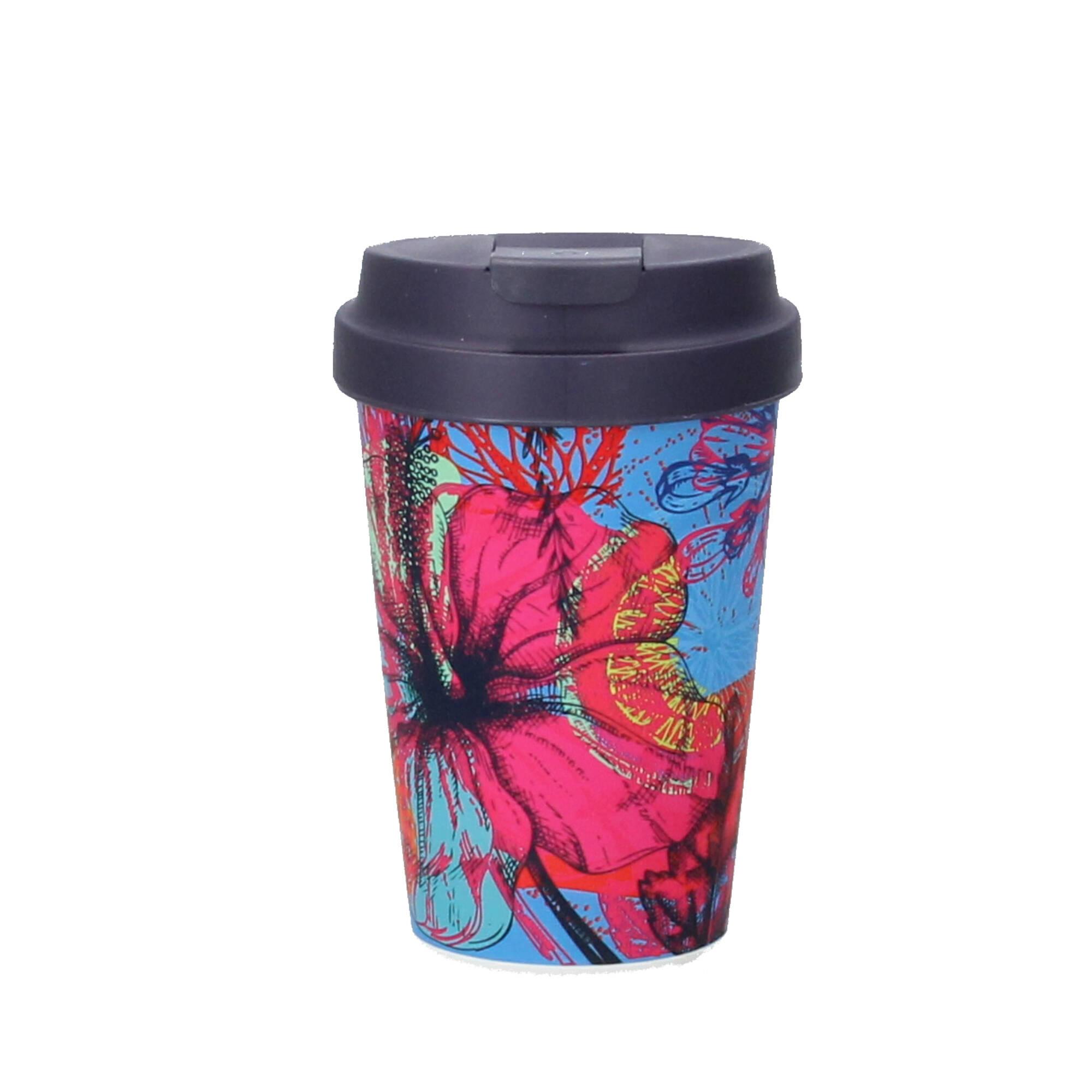 chic.mic Kaffeebecher bioloco plant easy cup Psychodelic Garden chic.mic Kaffeebecher bioloco plant easy cup Psychodelic Garden