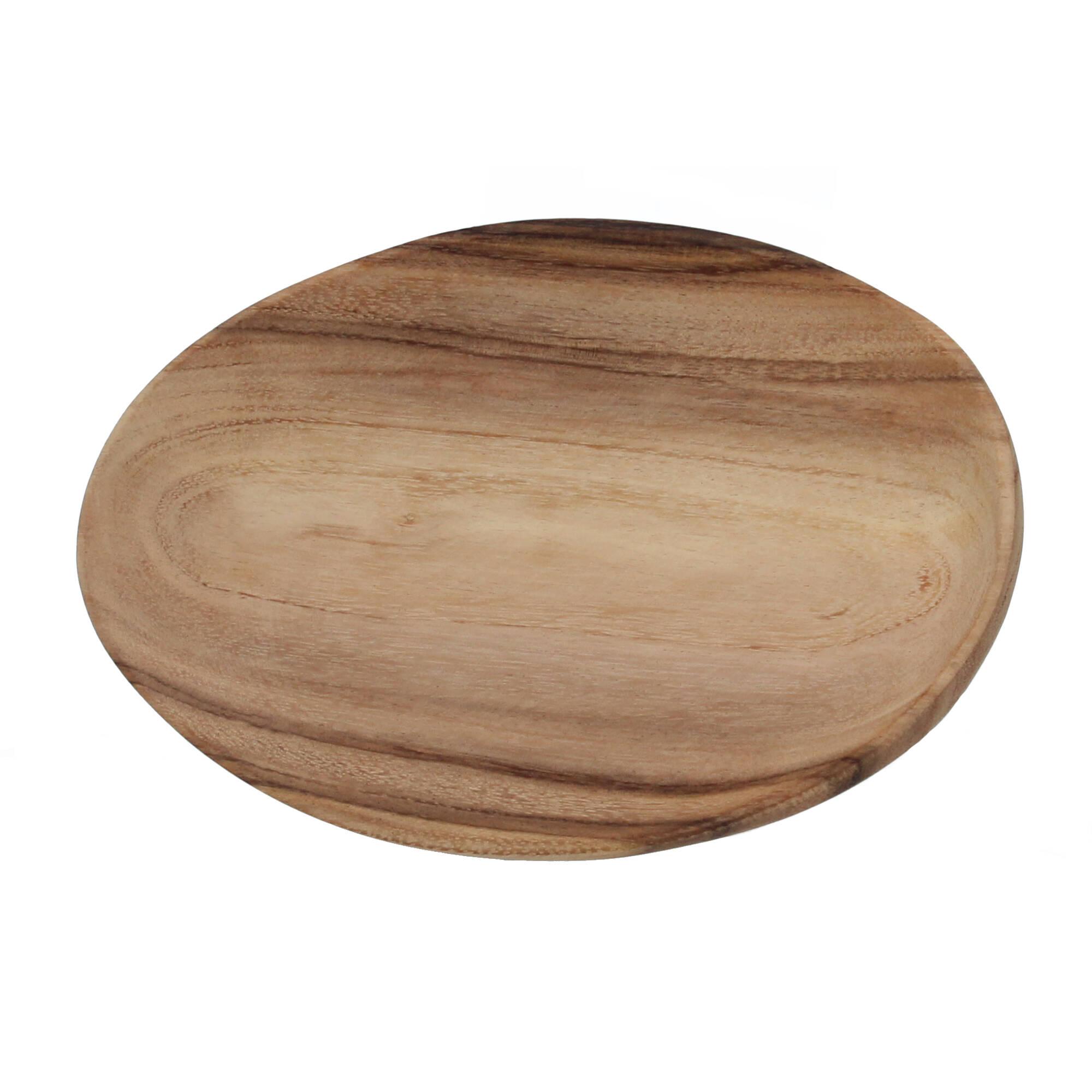 Bloomingville Tablett Holztablett Serviertablett Akazienholz